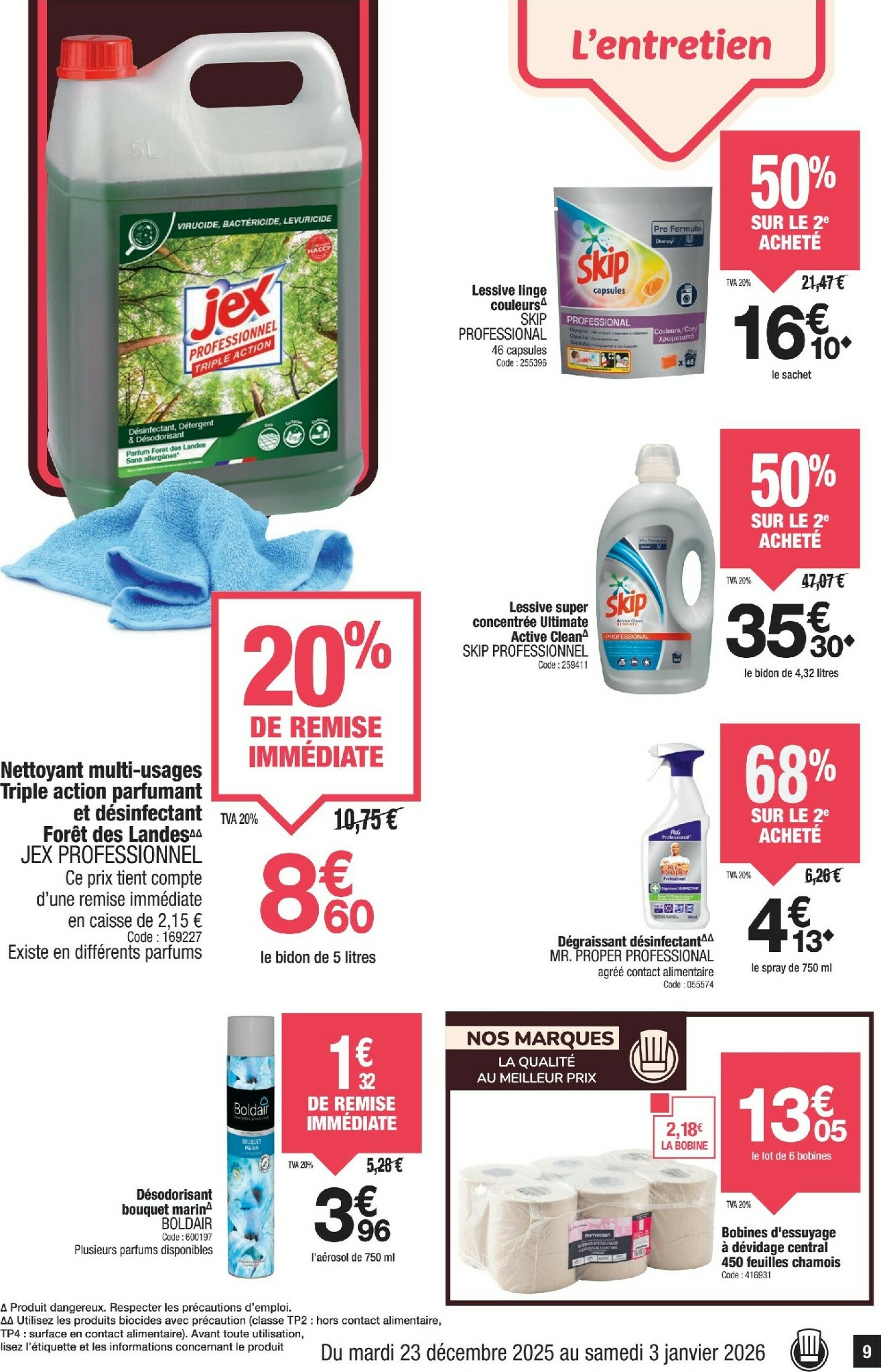 promocash - Catalogue Promocash valable du 23/12 au 03/01 - page: 9