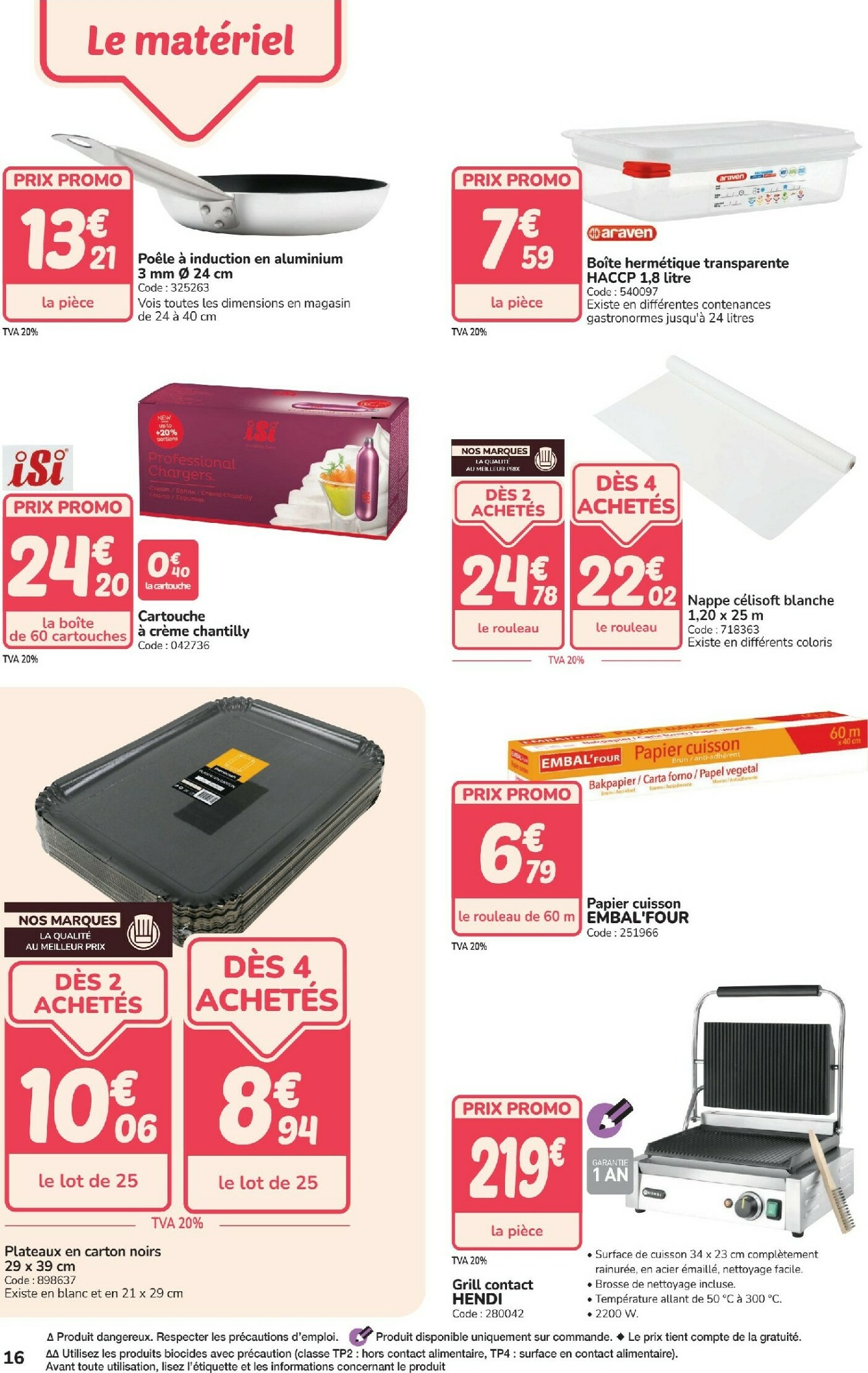 promocash - Catalogue Promocash valable du 08/01 au 17/01 - page: 16