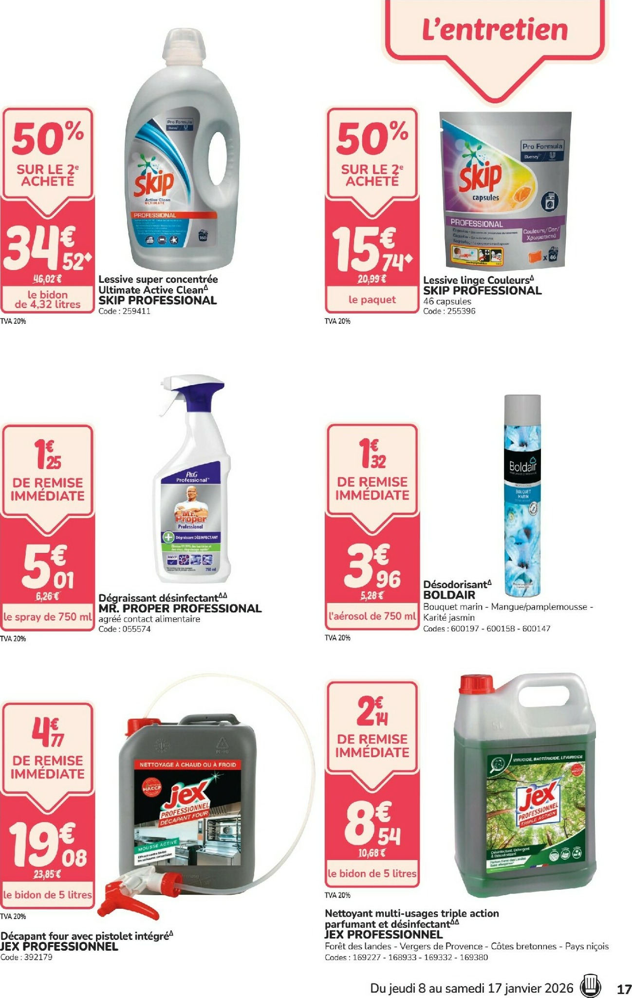 promocash - Catalogue Promocash valable du 08/01 au 17/01 - page: 17