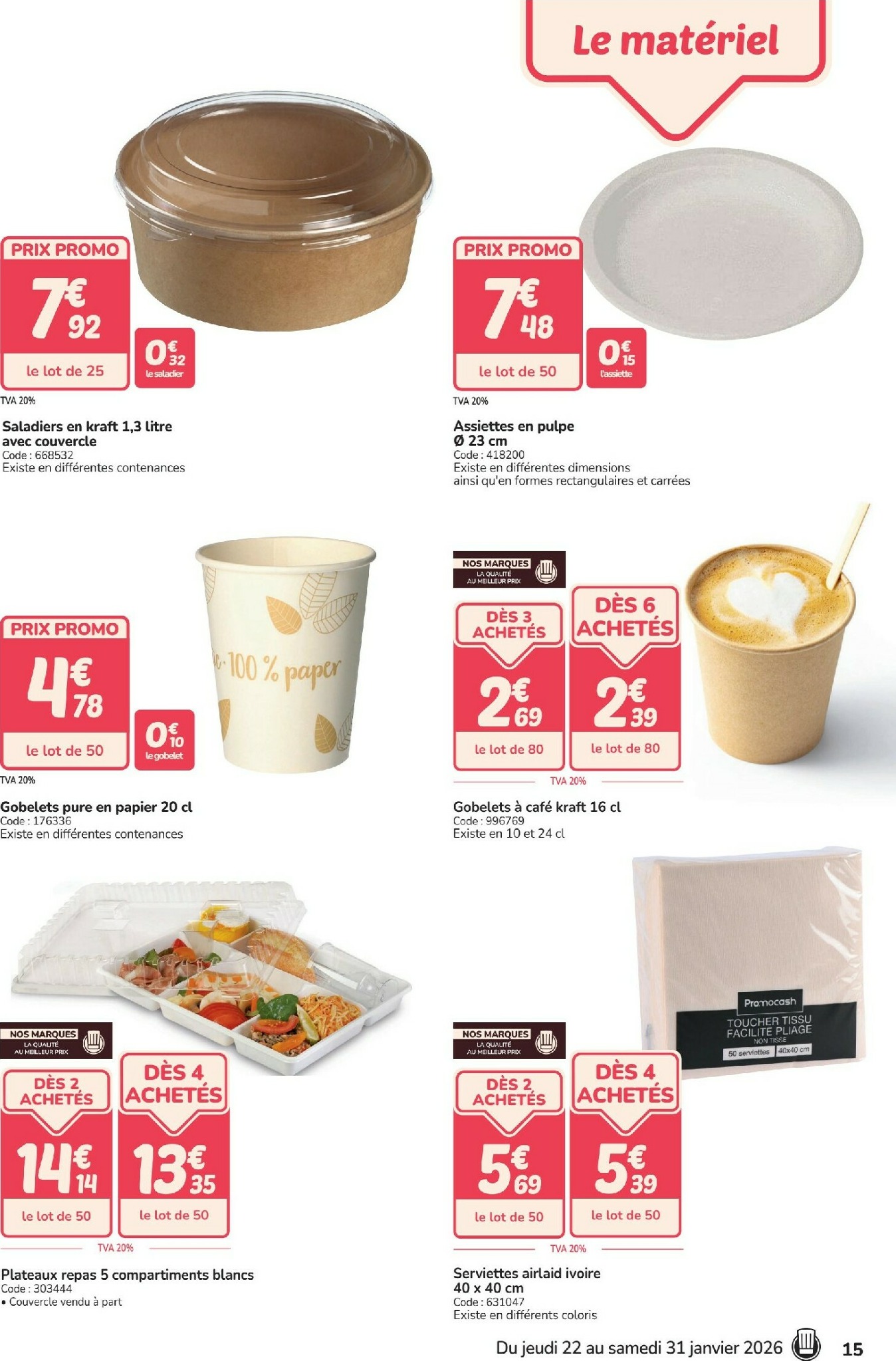 promocash - Catalogue Promocash valable du 22/01 au 31/01 - page: 15