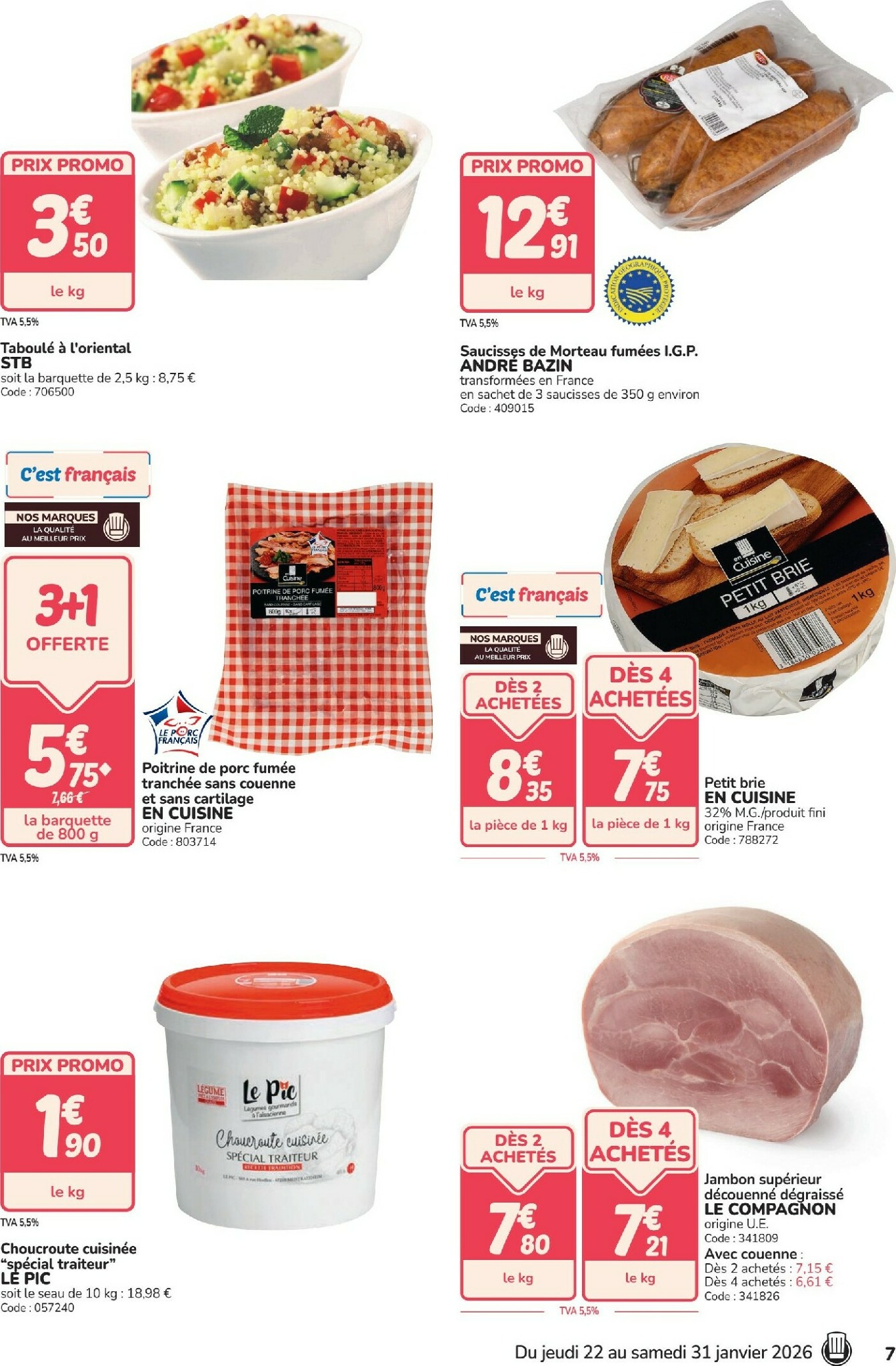 promocash - Catalogue Promocash valable du 22/01 au 31/01 - page: 7