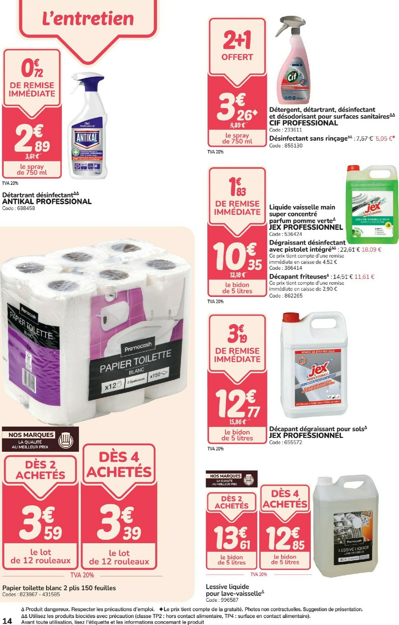 promocash - Catalogue Promocash valable du 22/01 au 31/01 - page: 14