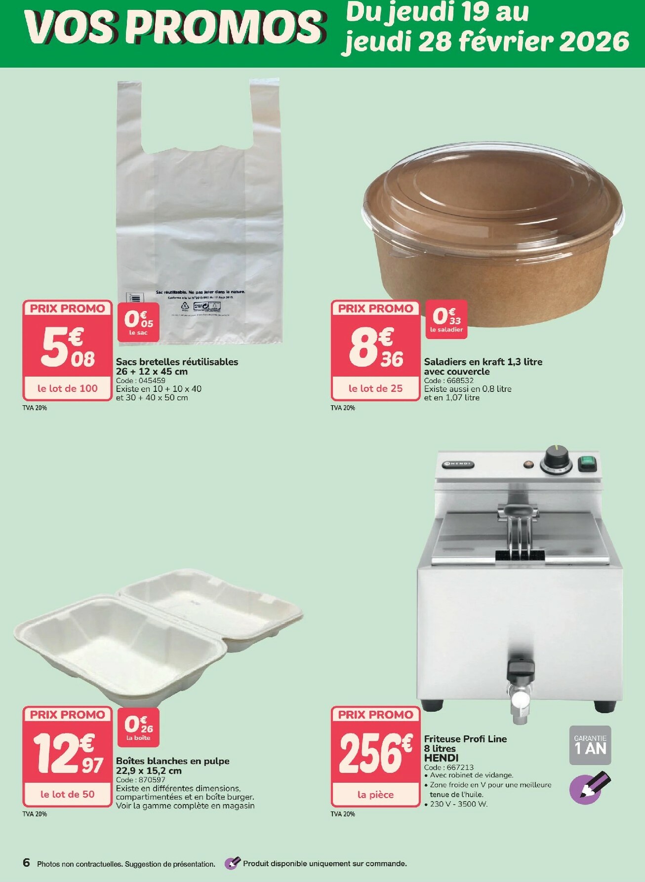 promocash - Catalogue Promocash - Fast Food valable du 02/02/2026 au 28/03/2026 - page: 6