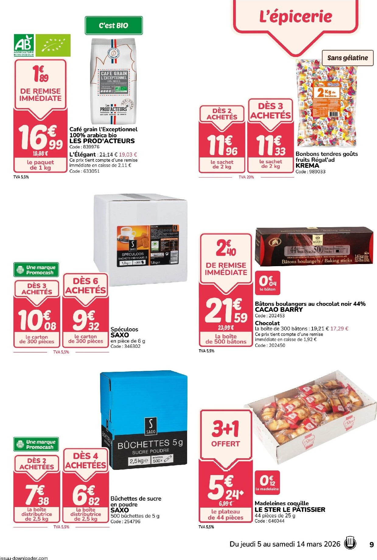 promocash - Catalogue Promocash valable du 05/03/2026 au 14/03/2026 - page: 9