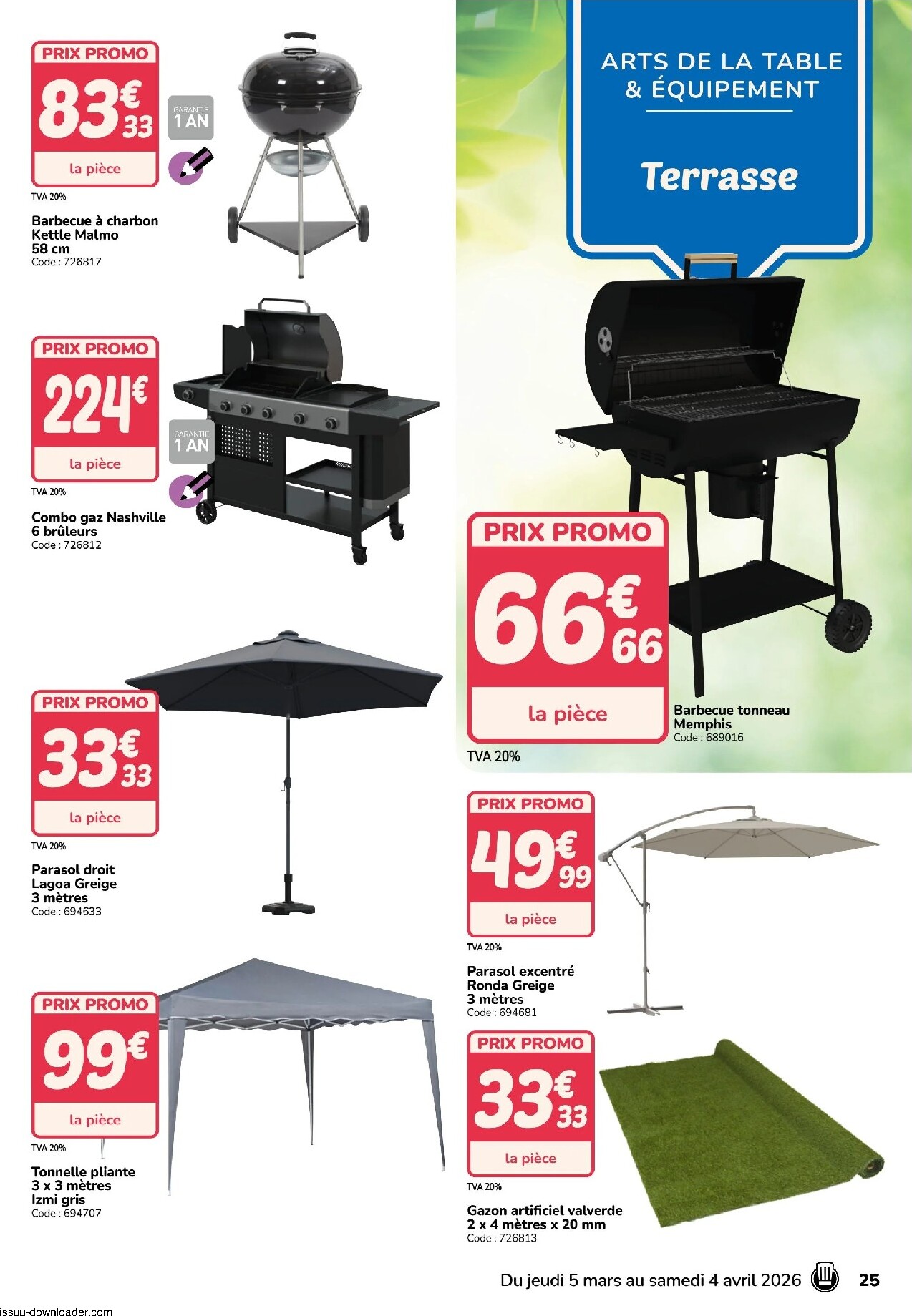 promocash - Catalogue Promocash - Art de la table valable du 05/03/2026 au 04/04/2026 - page: 25
