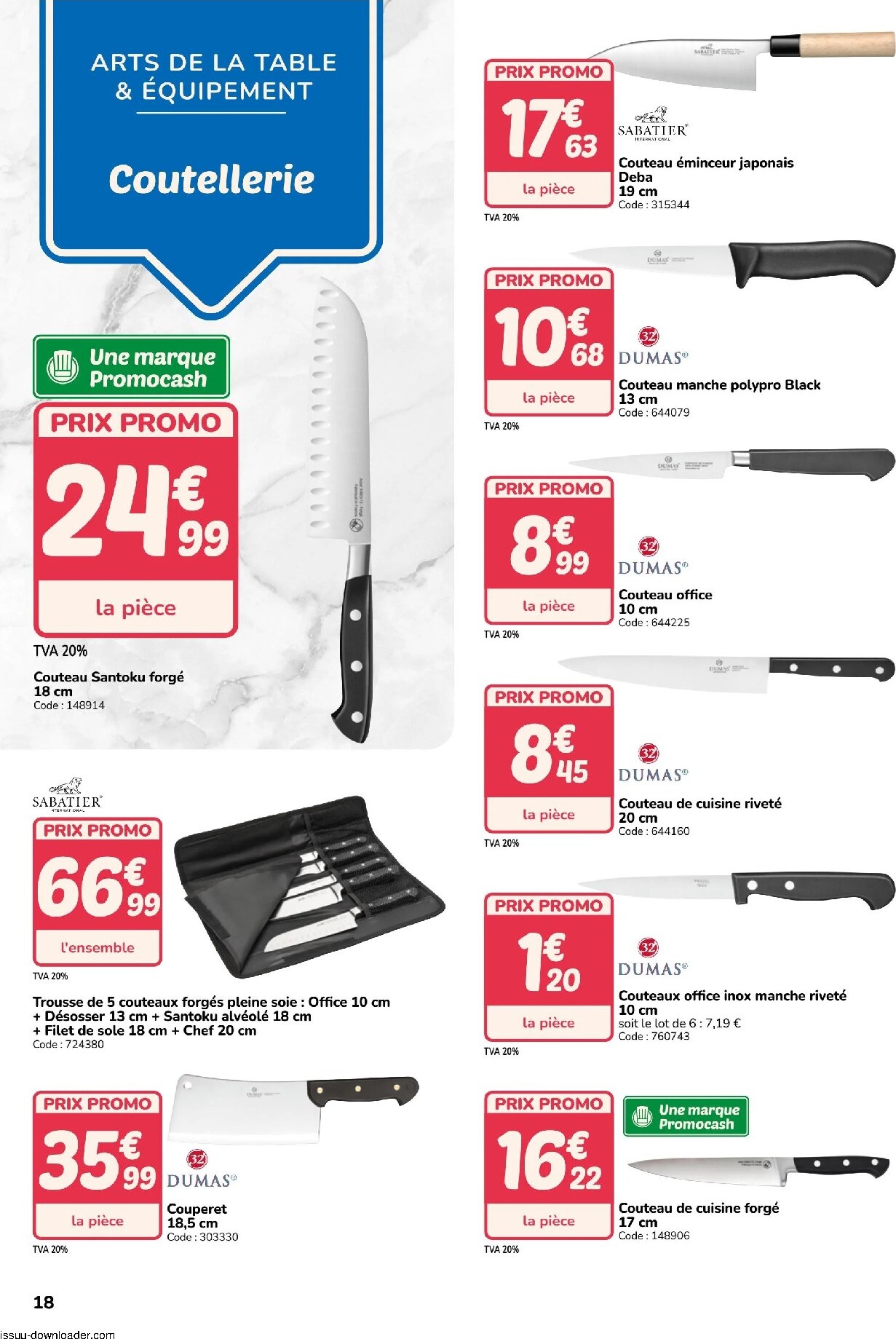promocash - Catalogue Promocash - Art de la table valable du 05/03/2026 au 04/04/2026 - page: 18