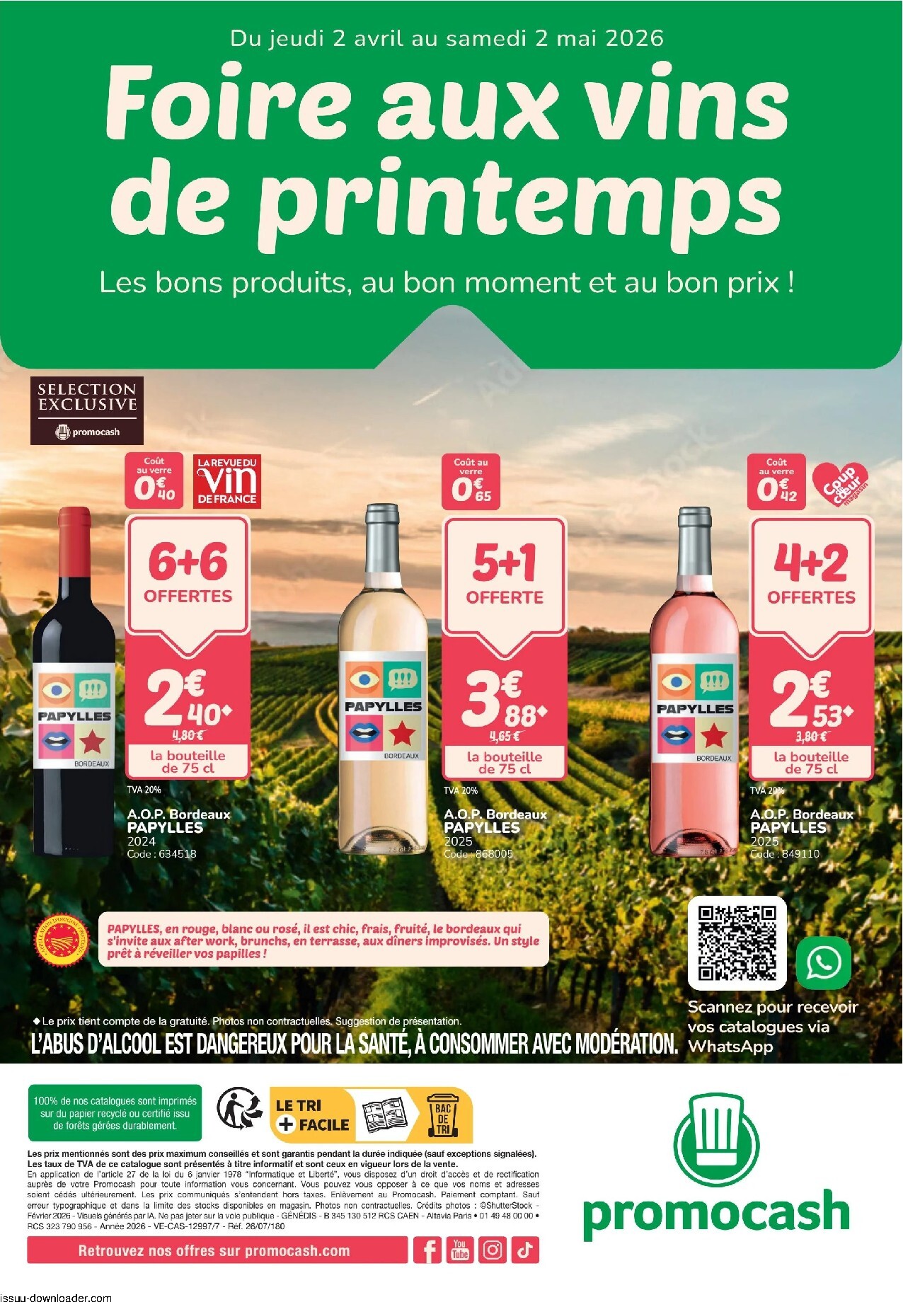 promocash - Current Promocash - Foire aux vins leaflet valid from de jeudi 02/04/2026 to du samedi 02/05/2026 - page: 24