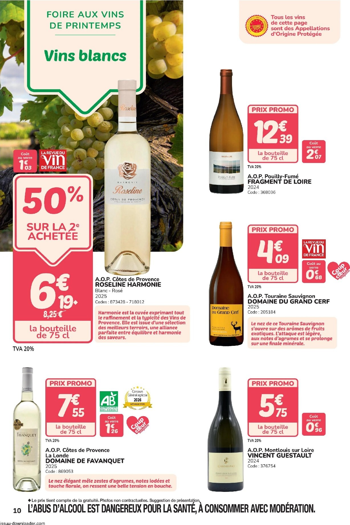 promocash - Current Promocash - Foire aux vins leaflet valid from de jeudi 02/04/2026 to du samedi 02/05/2026 - page: 10