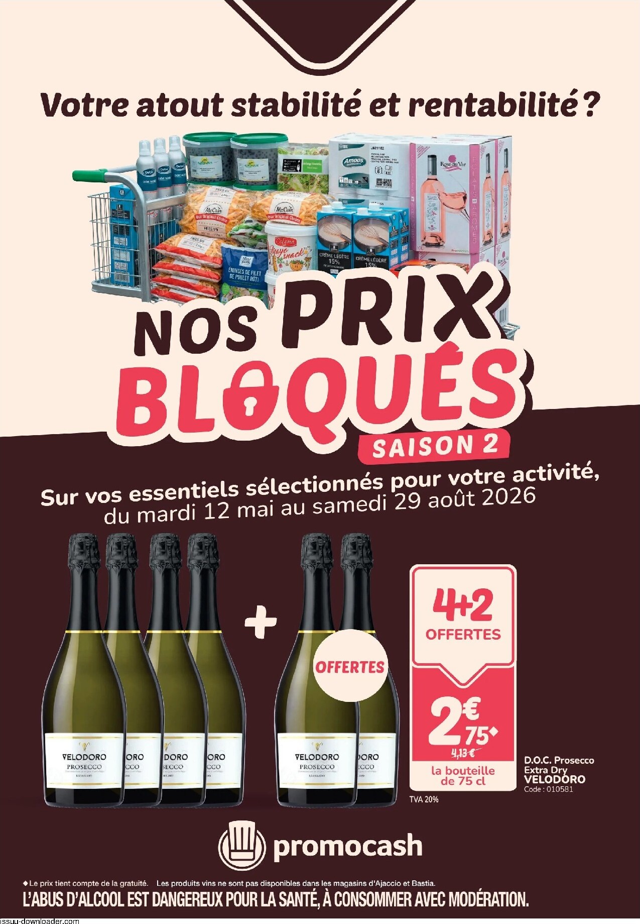promocash - Prospectus Promocash valide du du mardi 12/05/2026 au du samedi 29/08/2026