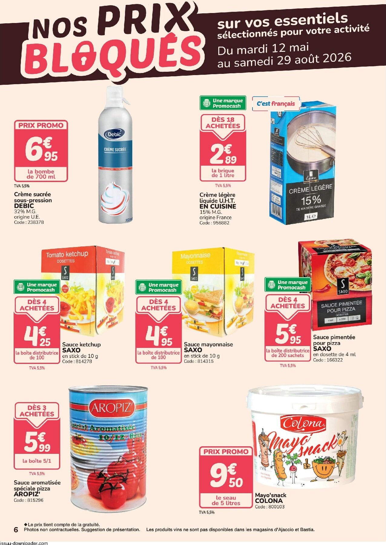 promocash - Prospectus Promocash valide du du mardi 12/05/2026 au du samedi 29/08/2026 - page: 6