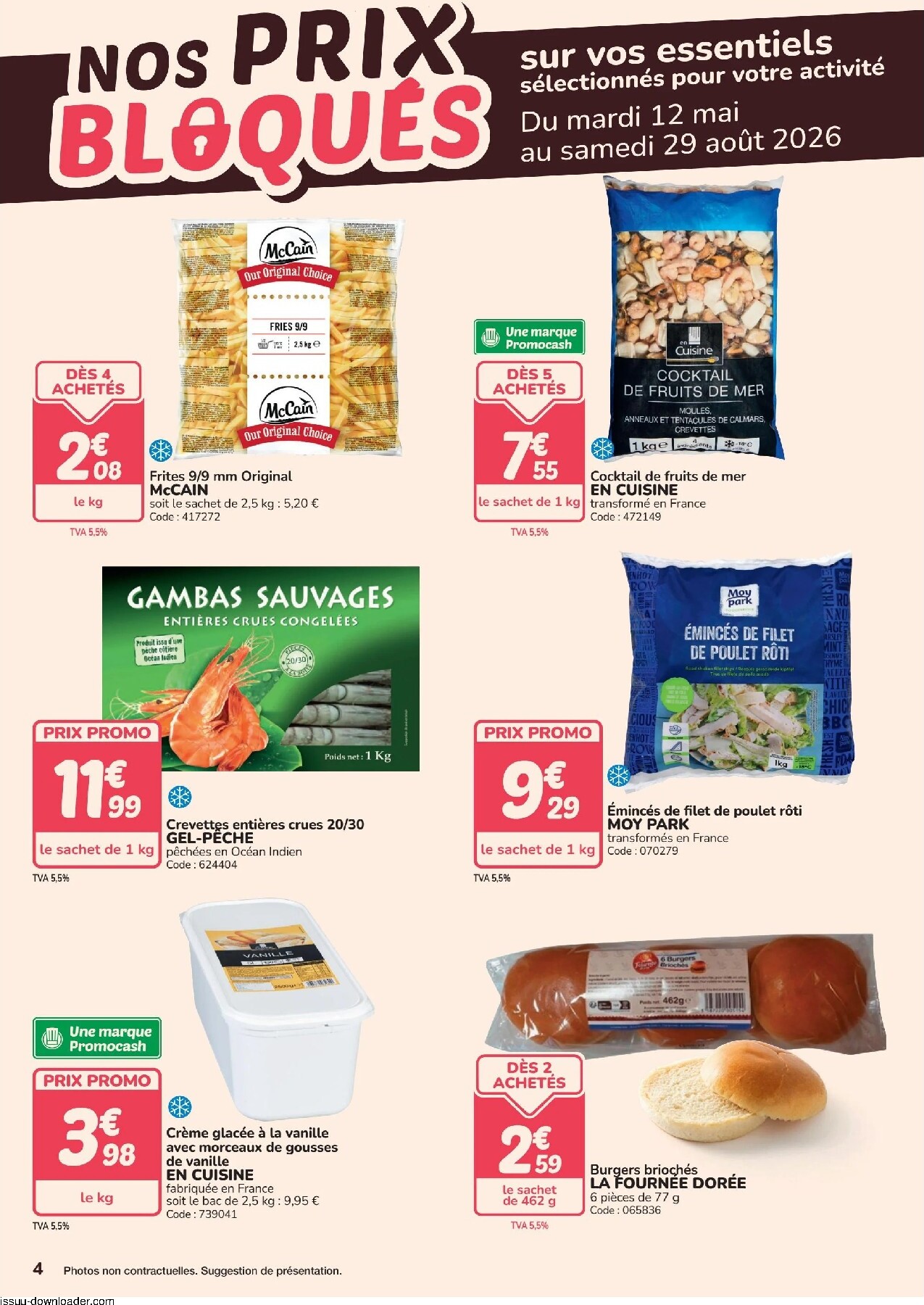 promocash - Prospectus Promocash valide du du mardi 12/05/2026 au du samedi 29/08/2026 - page: 4