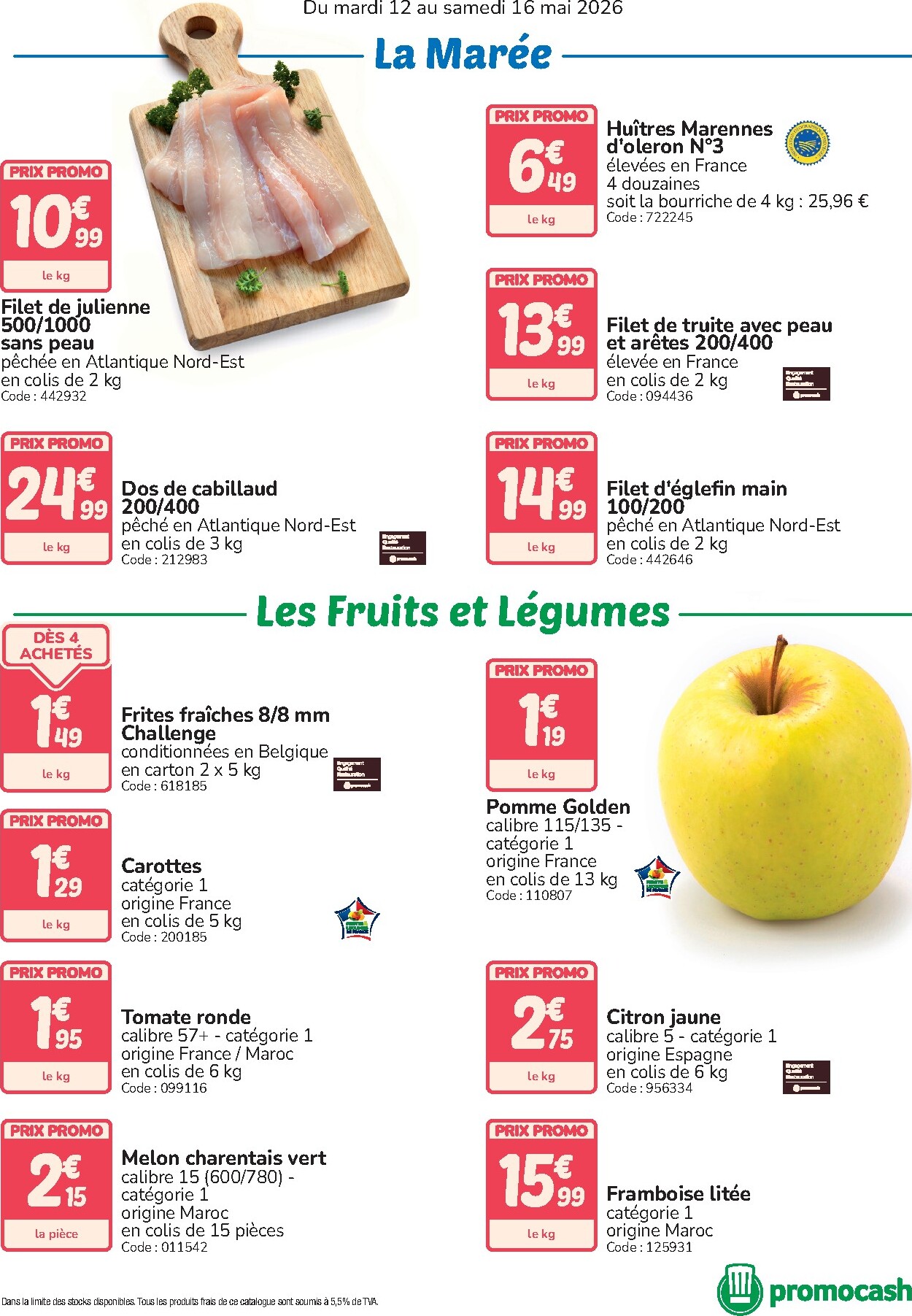 promocash - Prospectus Promocash - Le Frais valide du du mardi 12/05/2026 au du samedi 16/05/2026 - page: 2