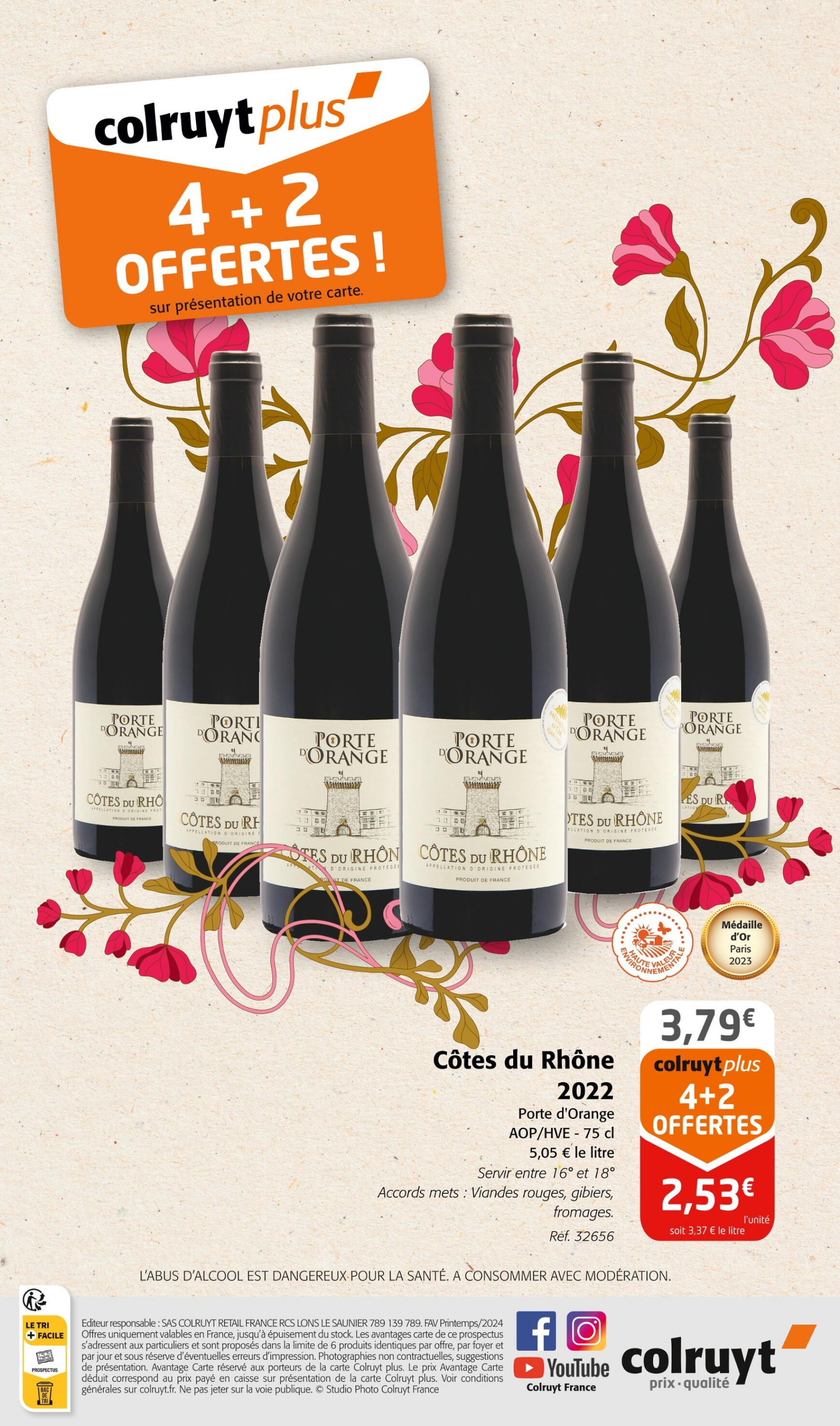 colruyt - Colruyt - Foire aux vins de Printemps valable à partir de 20.03.2024 - page: 28