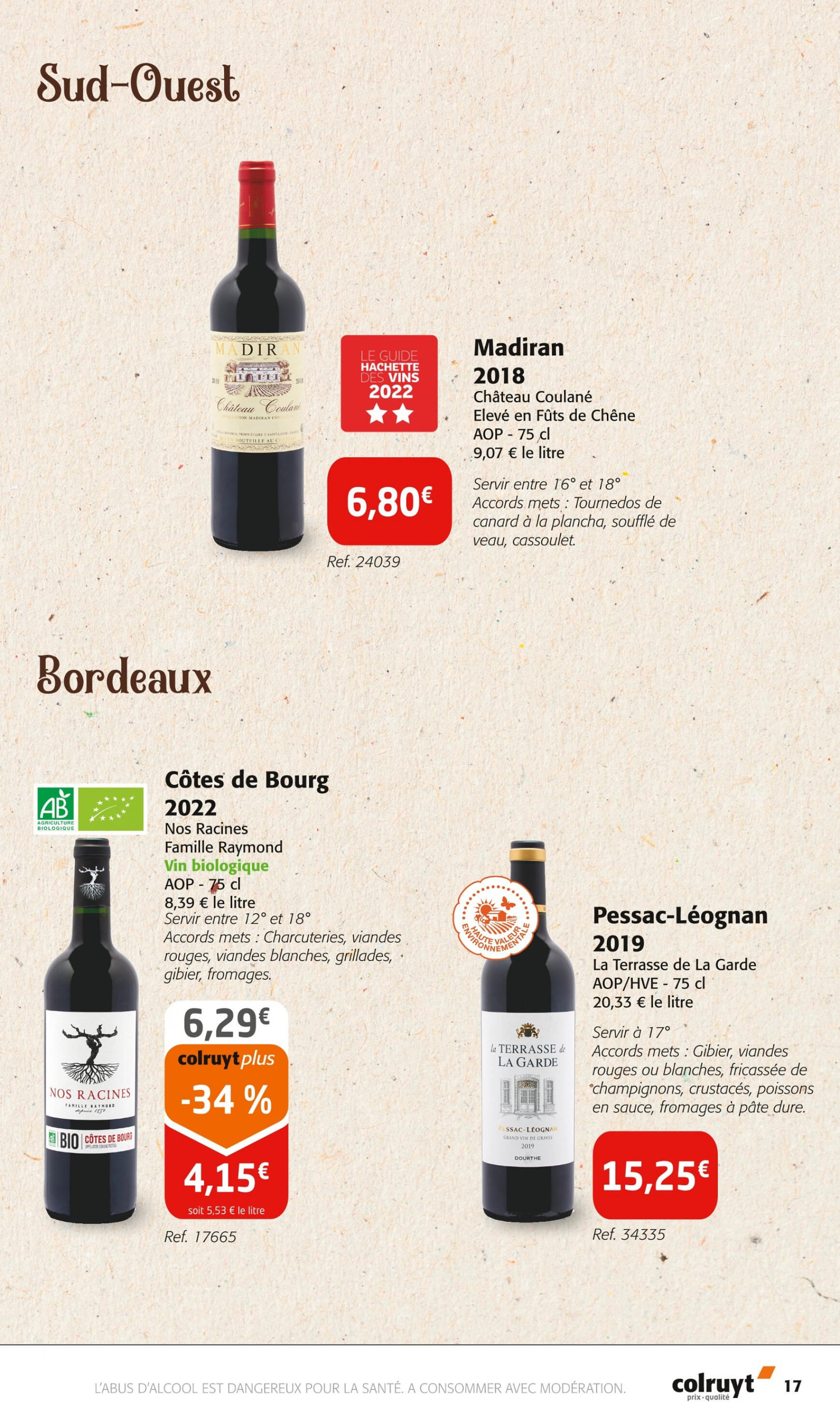 colruyt - Colruyt - Foire aux vins de Printemps valable à partir de 20.03.2024 - page: 17