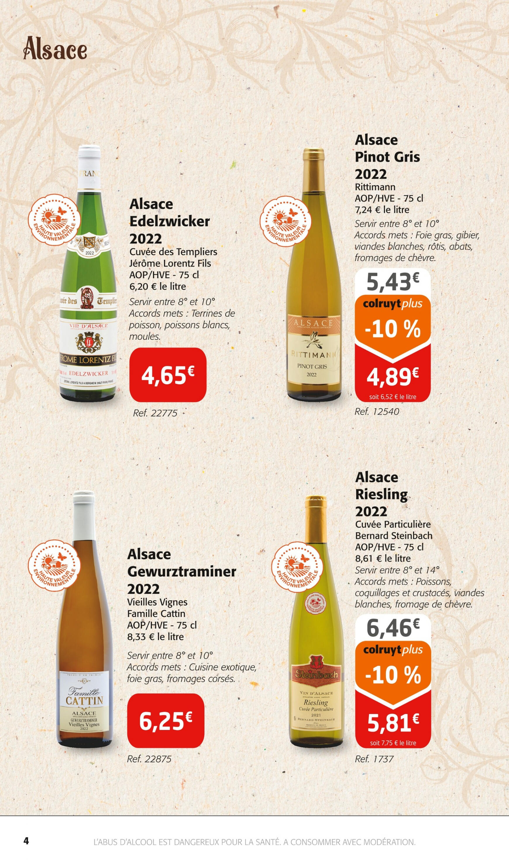 colruyt - Colruyt - Foire aux vins de Printemps valable à partir de 20.03.2024 - page: 4