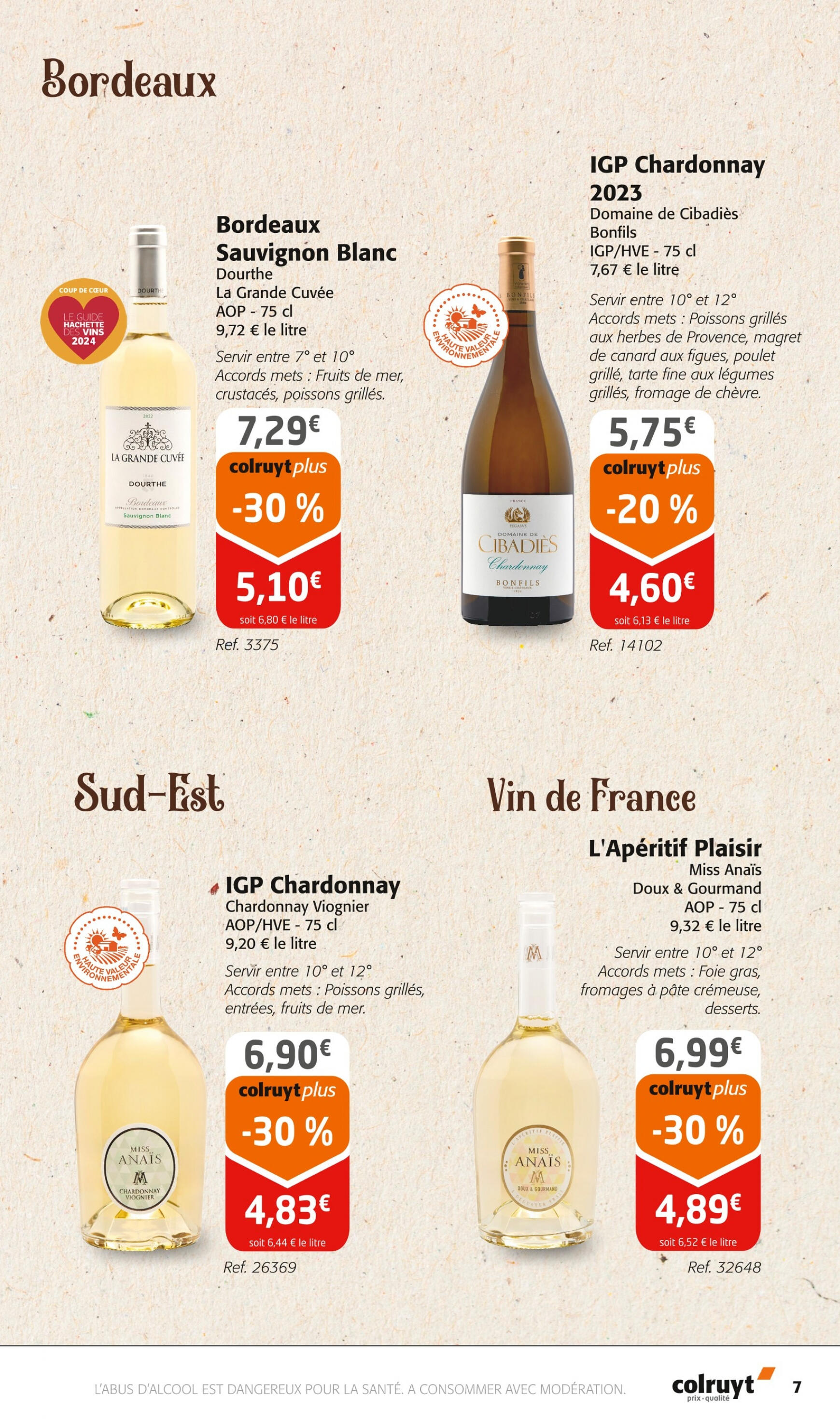 colruyt - Colruyt - Foire aux vins de Printemps valable à partir de 20.03.2024 - page: 7