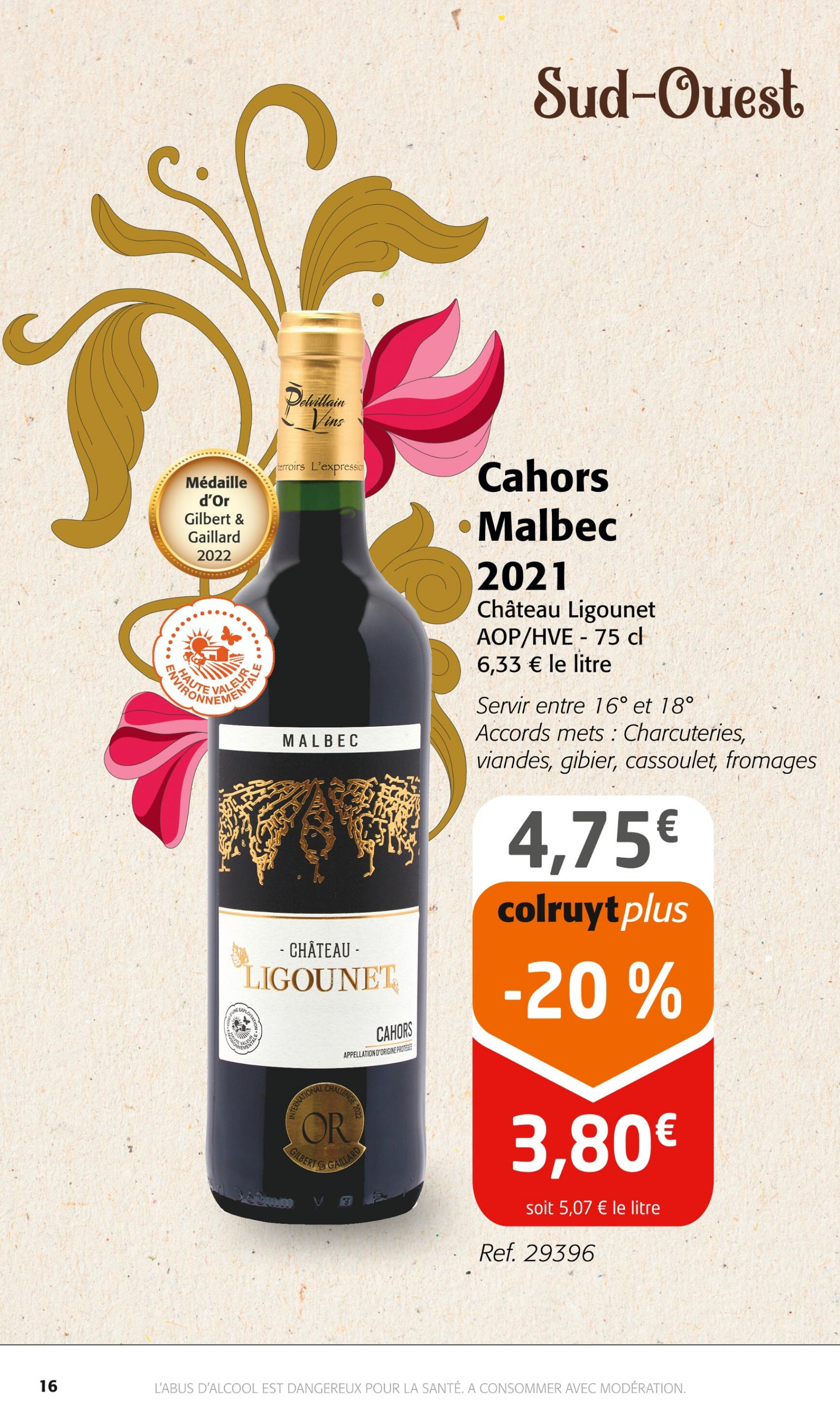 colruyt - Colruyt - Foire aux vins de Printemps valable à partir de 20.03.2024 - page: 16