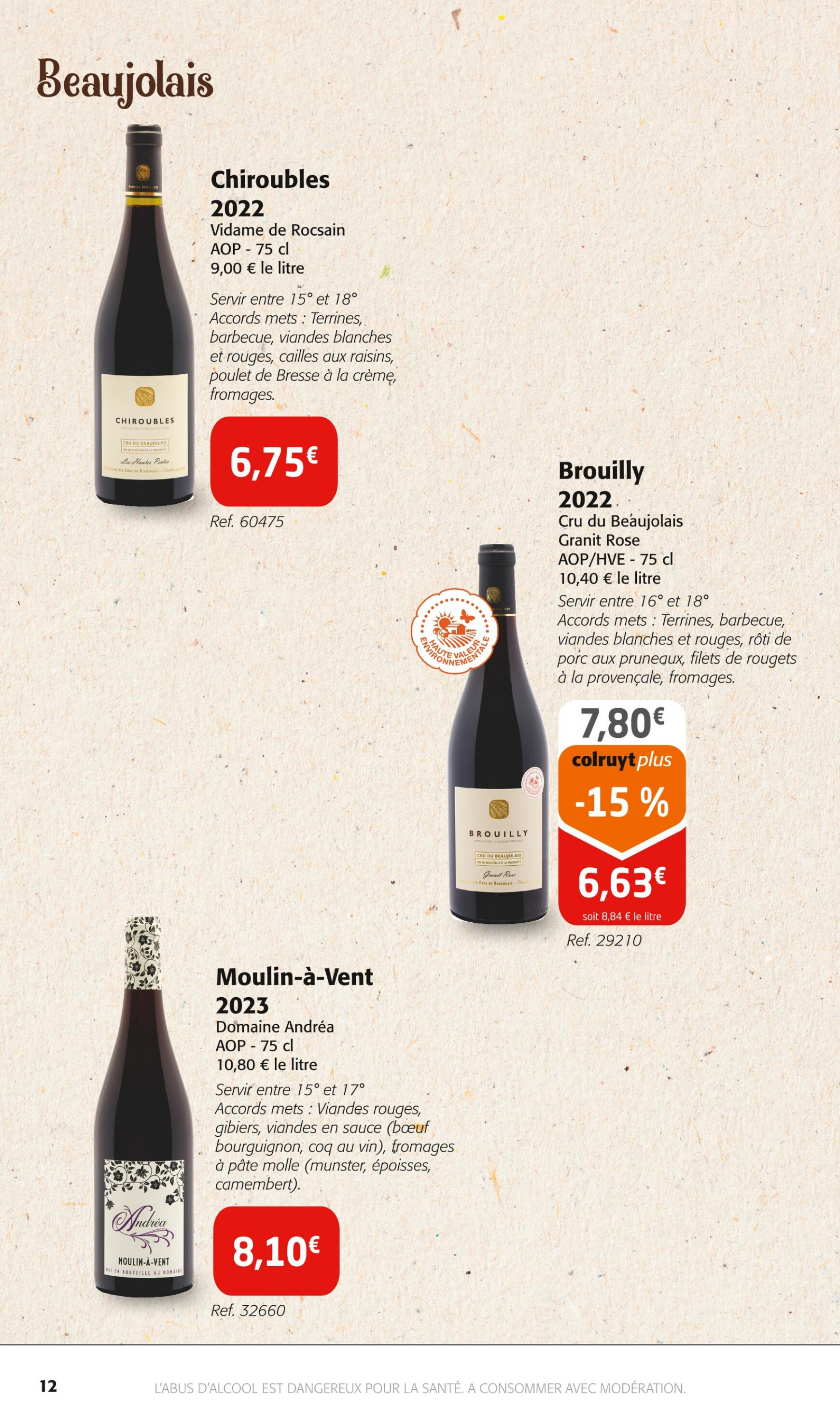 colruyt - Colruyt - Foire aux vins de Printemps valable à partir de 20.03.2024 - page: 12