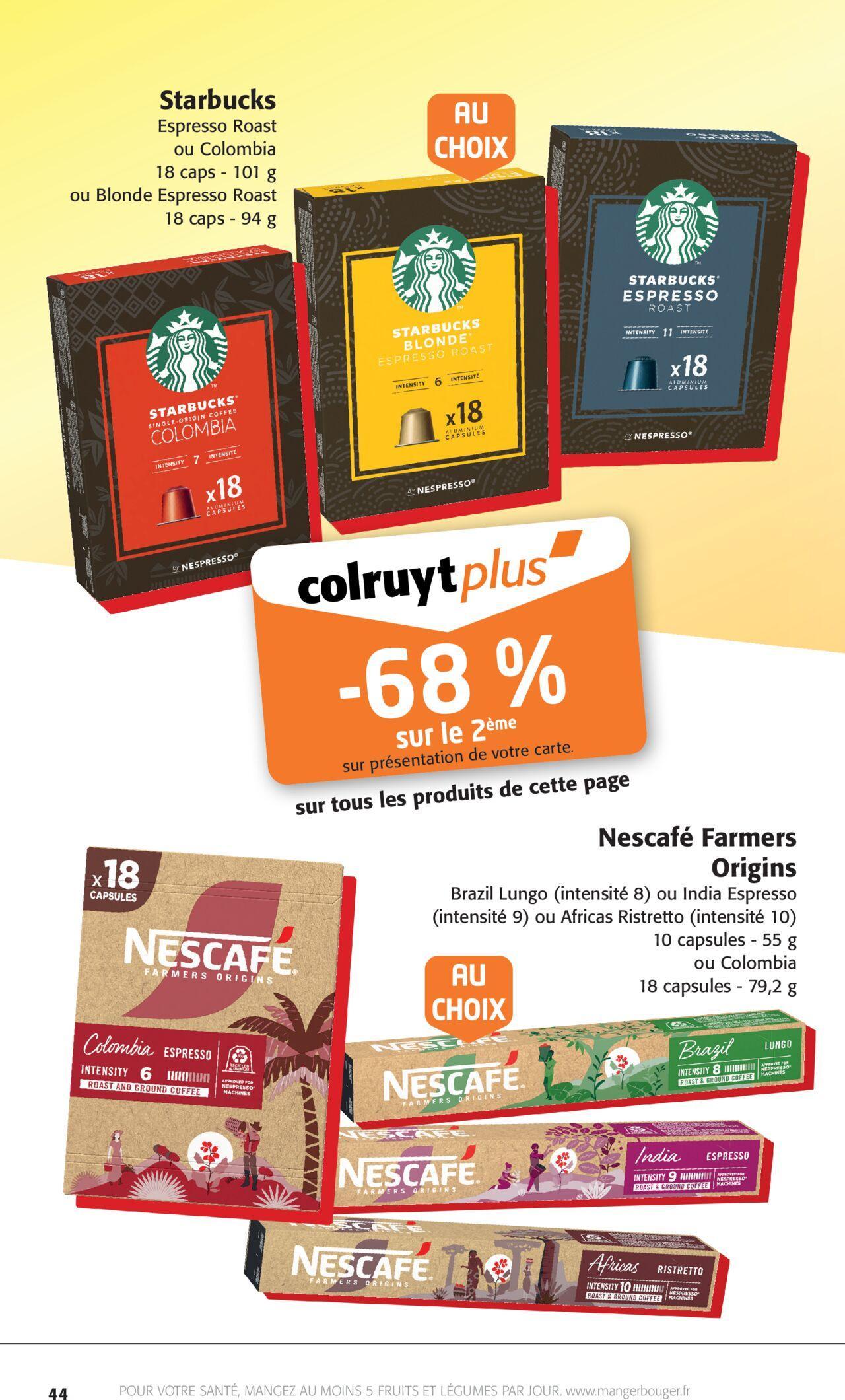 colruyt - Colruyt catalogue à partir du 09/10/2024 - 20/10/2024 - page: 44