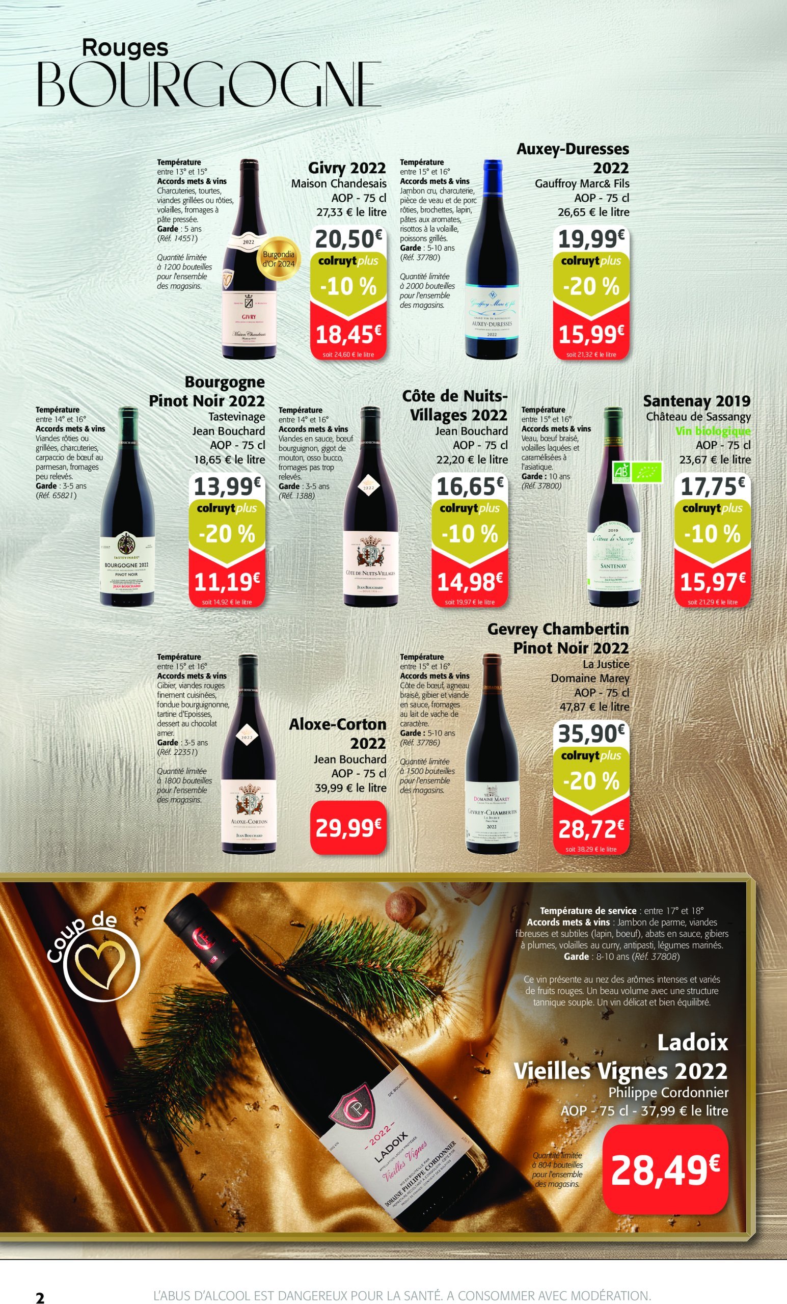 colruyt - Catalogue Colruyt - Foire aux Vins valable dès 11/12 - 31/12 - page: 2