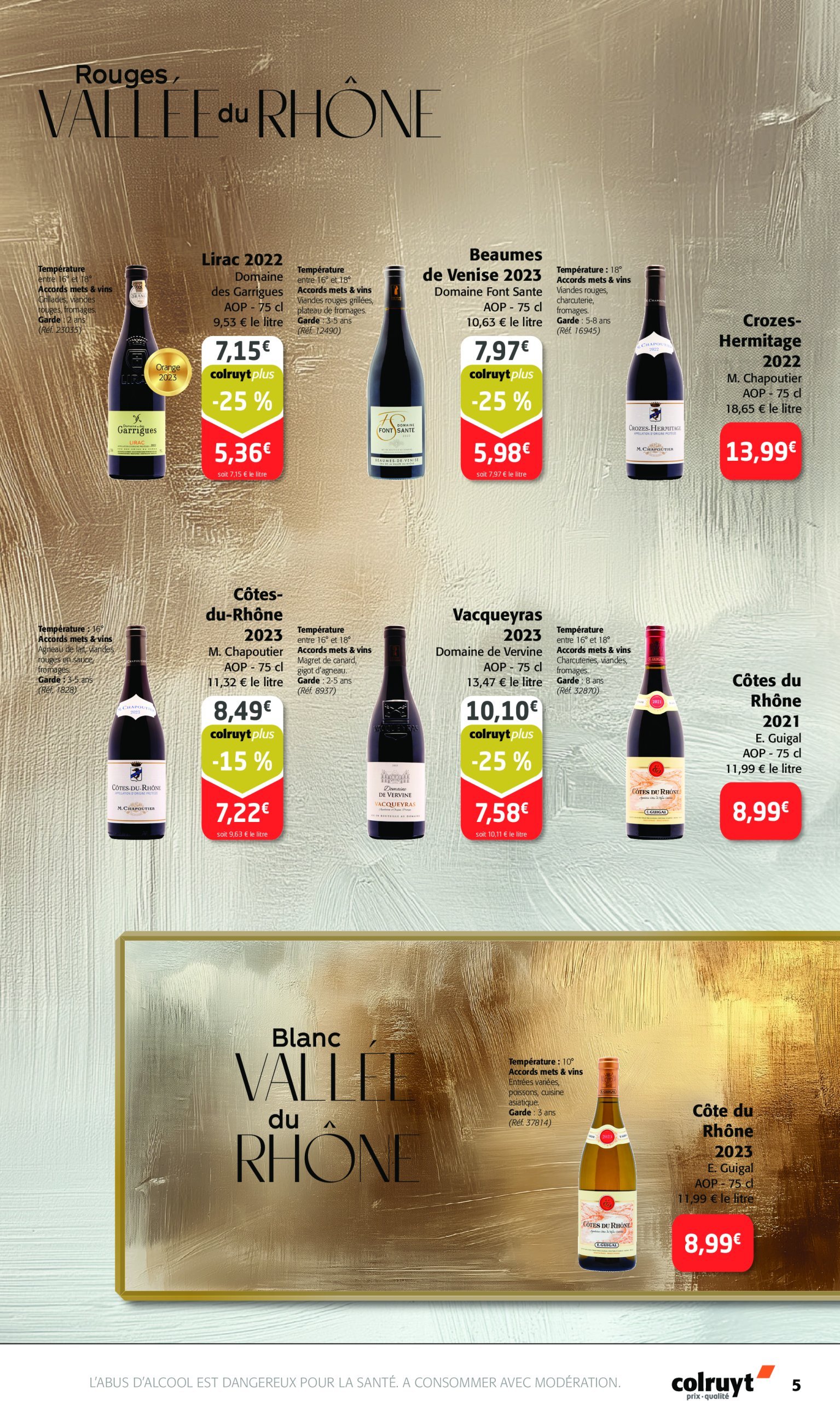 colruyt - Catalogue Colruyt - Foire aux Vins valable dès 11/12 - 31/12 - page: 5