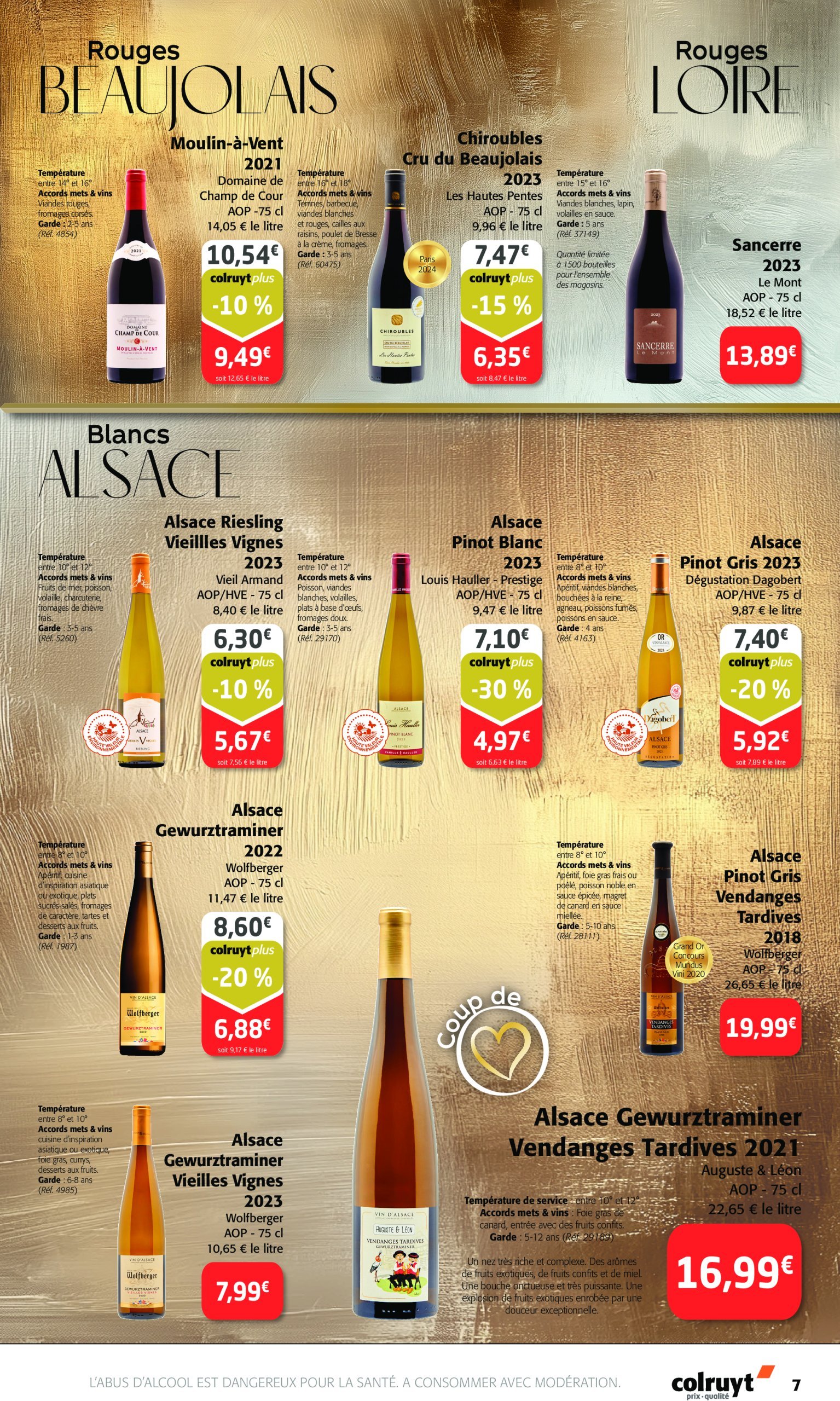 colruyt - Catalogue Colruyt - Foire aux Vins valable dès 11/12 - 31/12 - page: 7