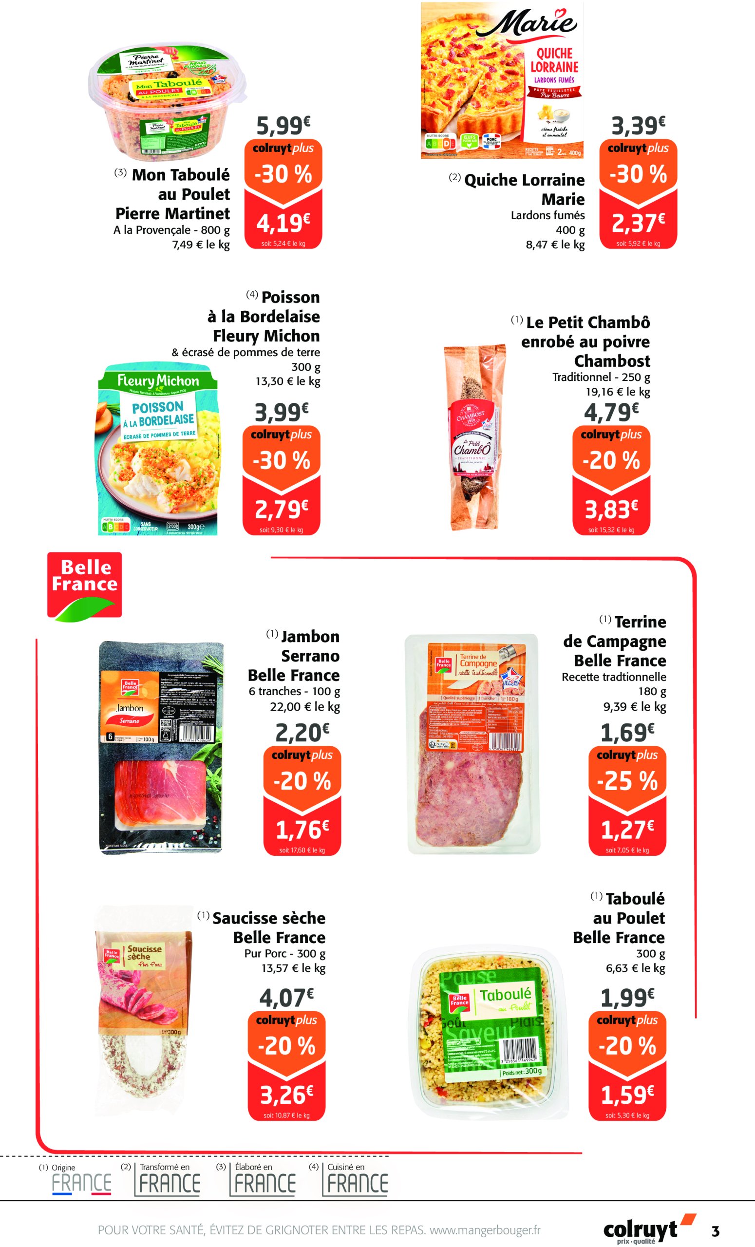 colruyt - Catalogue Colruyt valable dès 23/04 - 04/05 - page: 3