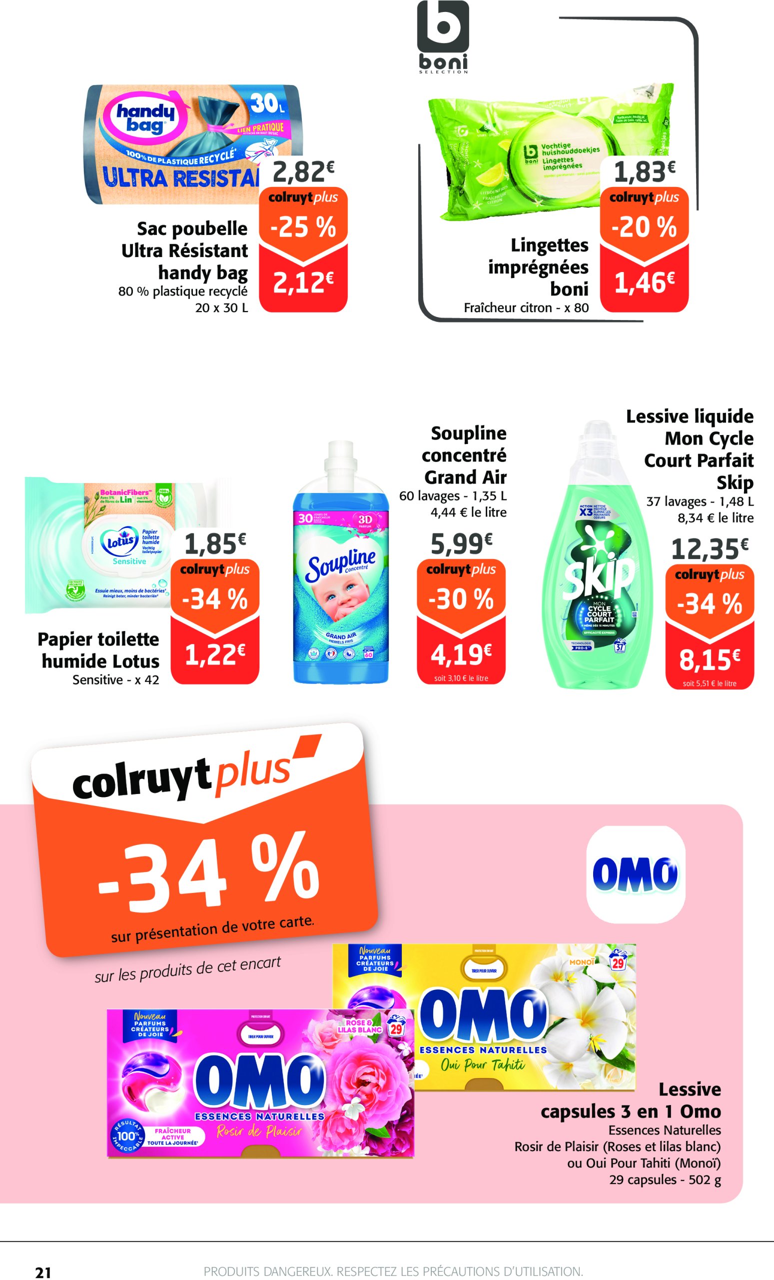 colruyt - Catalogue Colruyt valable dès 23/04 - 04/05 - page: 21