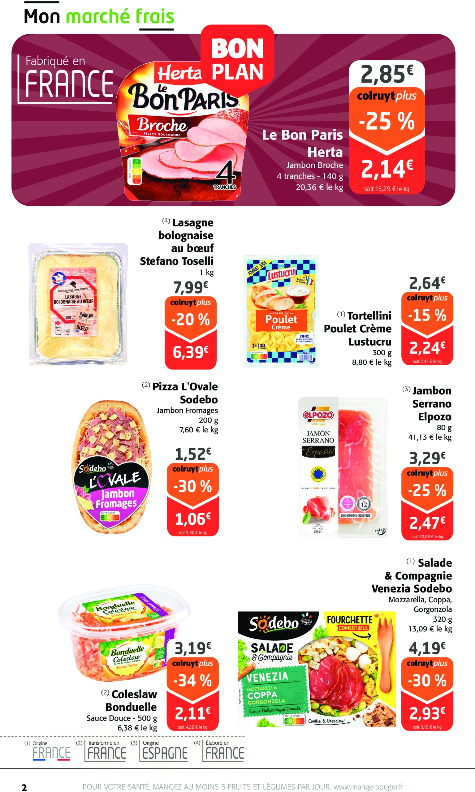 colruyt - Catalogue Colruyt valable dès 23/04 - 04/05 - page: 2
