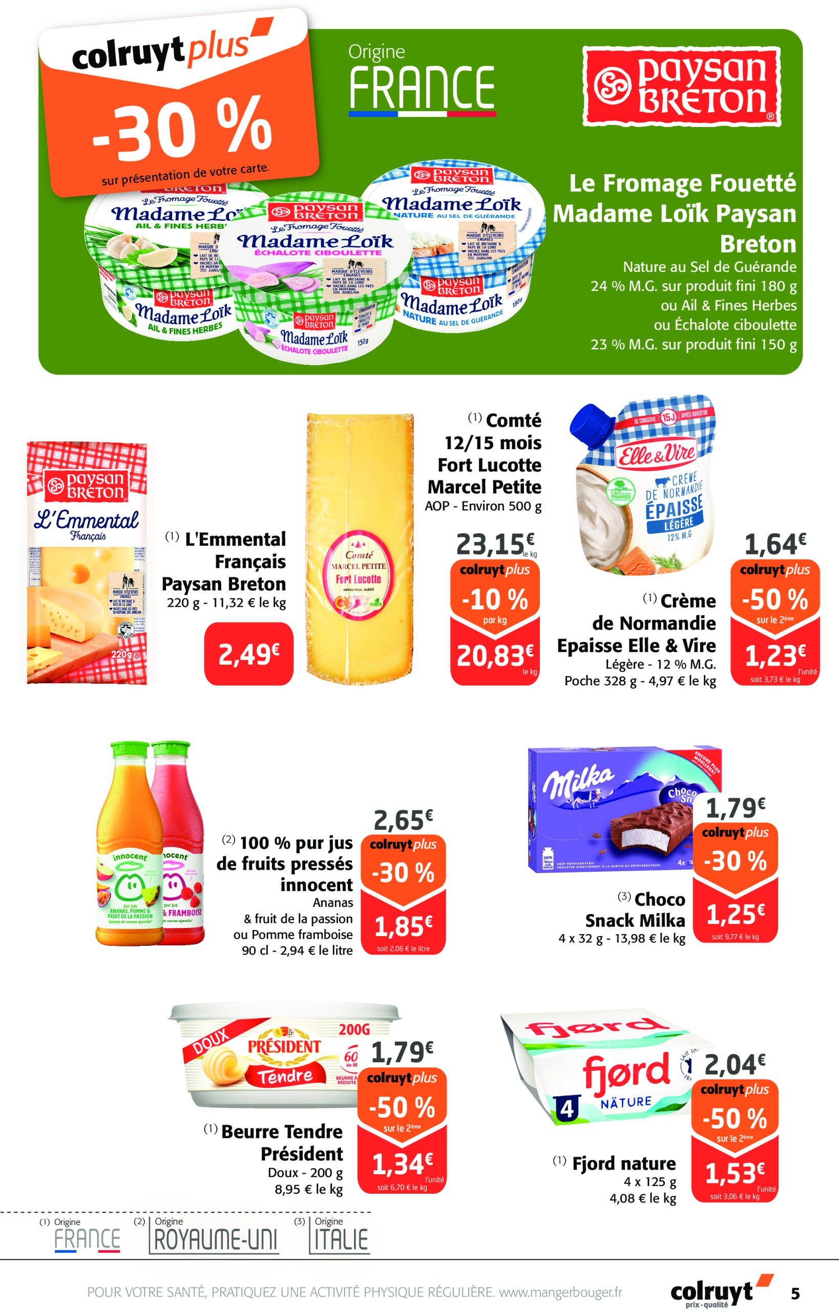 colruyt - Catalogue Colruyt valable dès 23/04 - 04/05 - page: 5