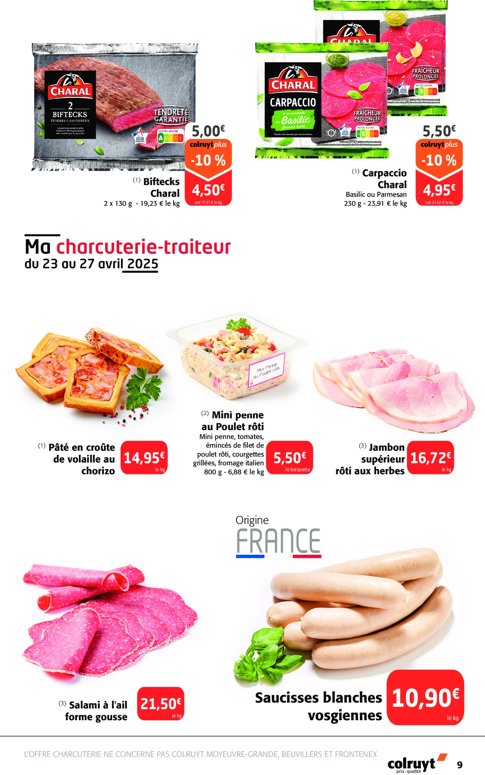 colruyt - Catalogue Colruyt valable dès 23/04 - 04/05 - page: 9