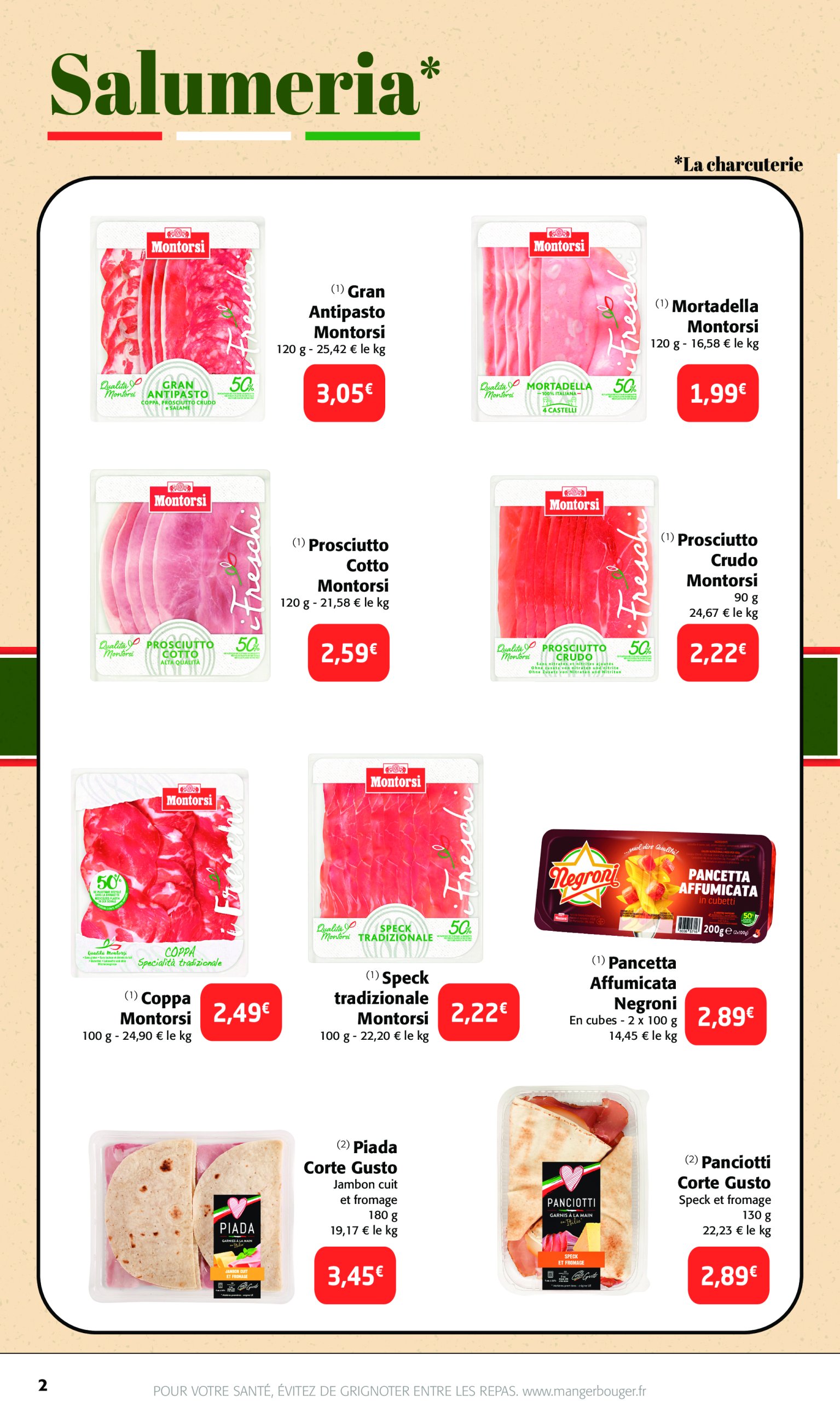 colruyt - Catalogue Colruyt - Benvenuti in Italia valable dès 23/04 - 04/05 - page: 2