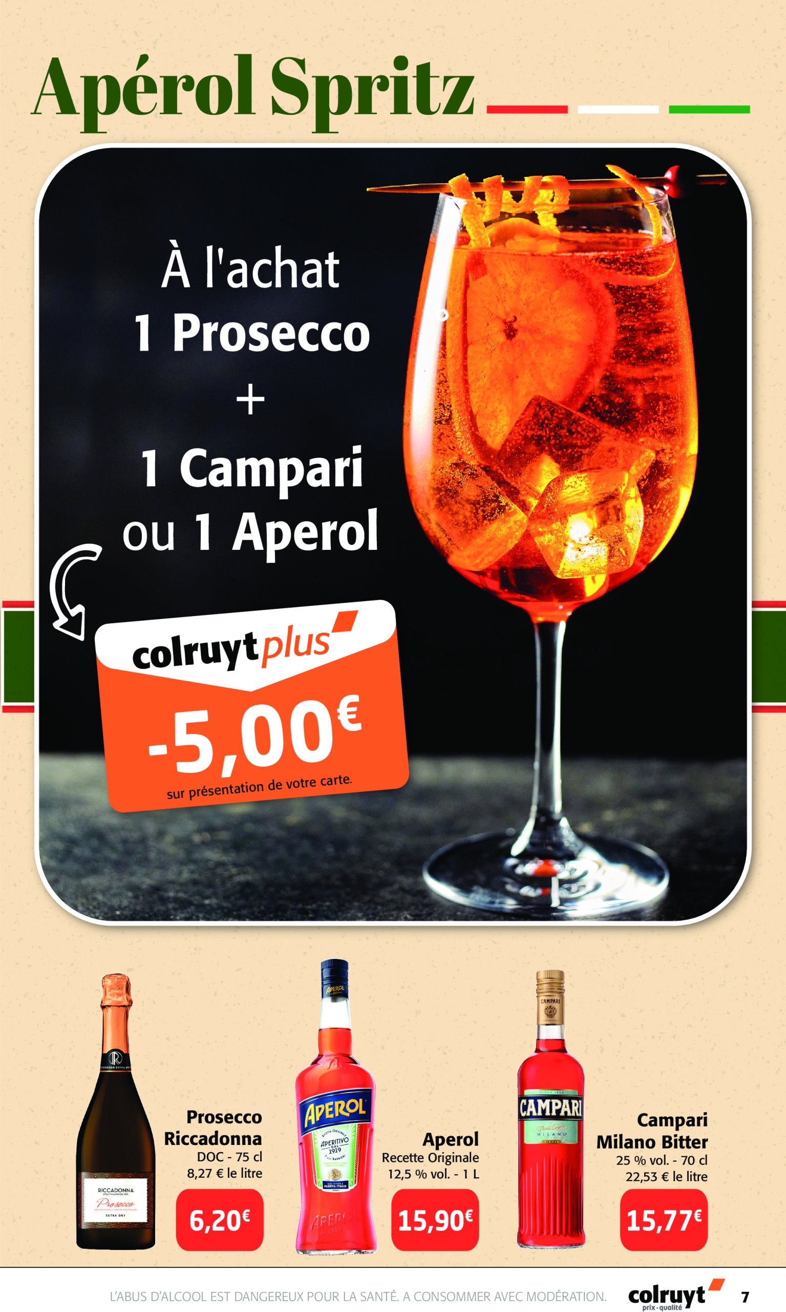 colruyt - Catalogue Colruyt - Benvenuti in Italia valable dès 23/04 - 04/05 - page: 7