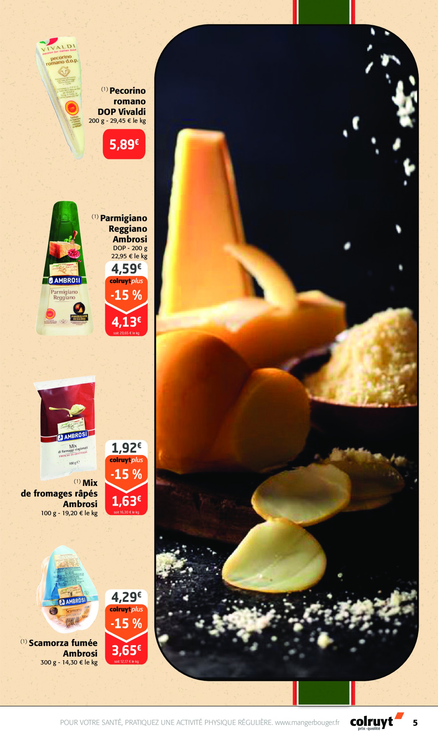 colruyt - Catalogue Colruyt - Benvenuti in Italia valable dès 23/04 - 04/05 - page: 5