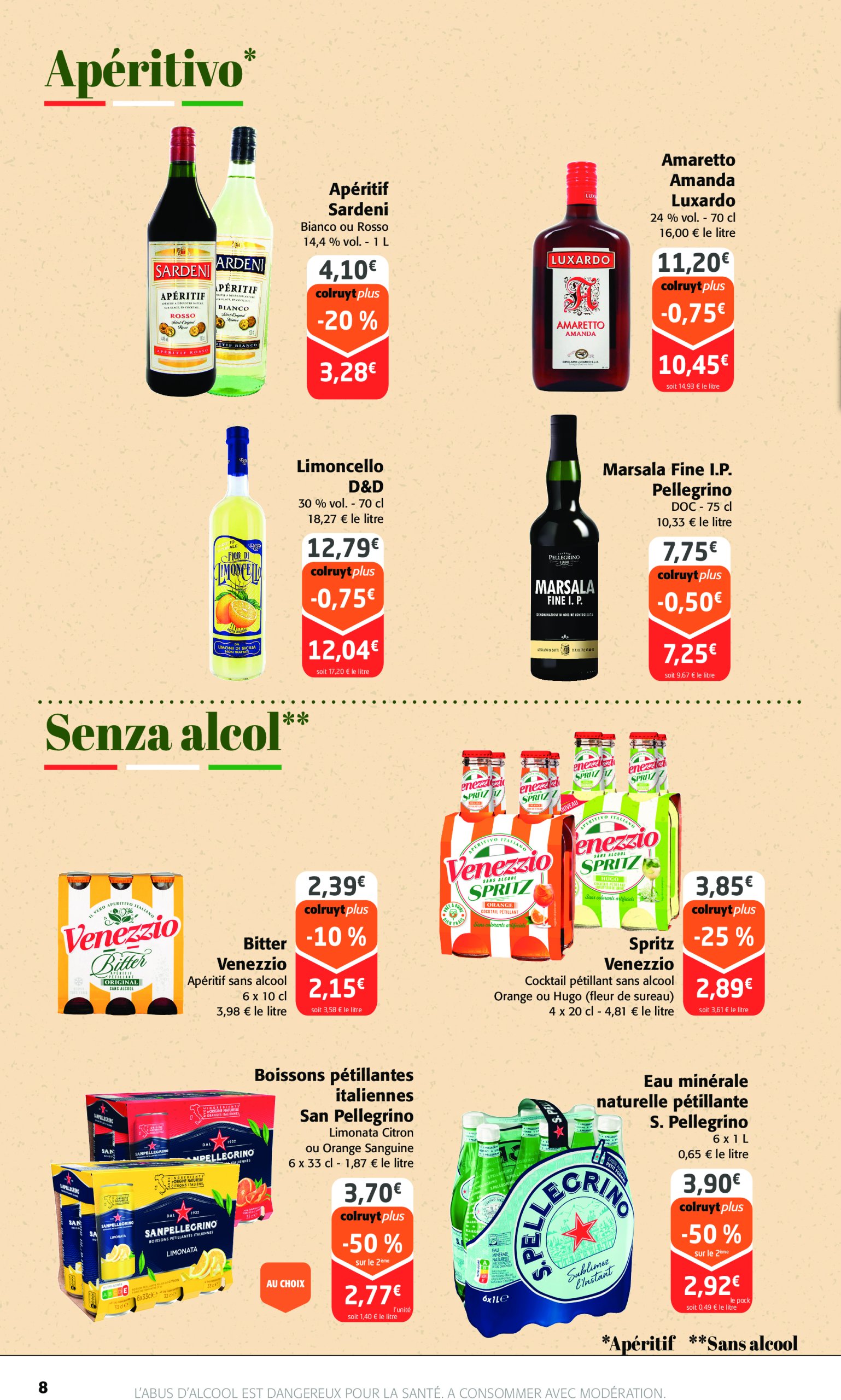 colruyt - Catalogue Colruyt - Benvenuti in Italia valable dès 23/04 - 04/05 - page: 8