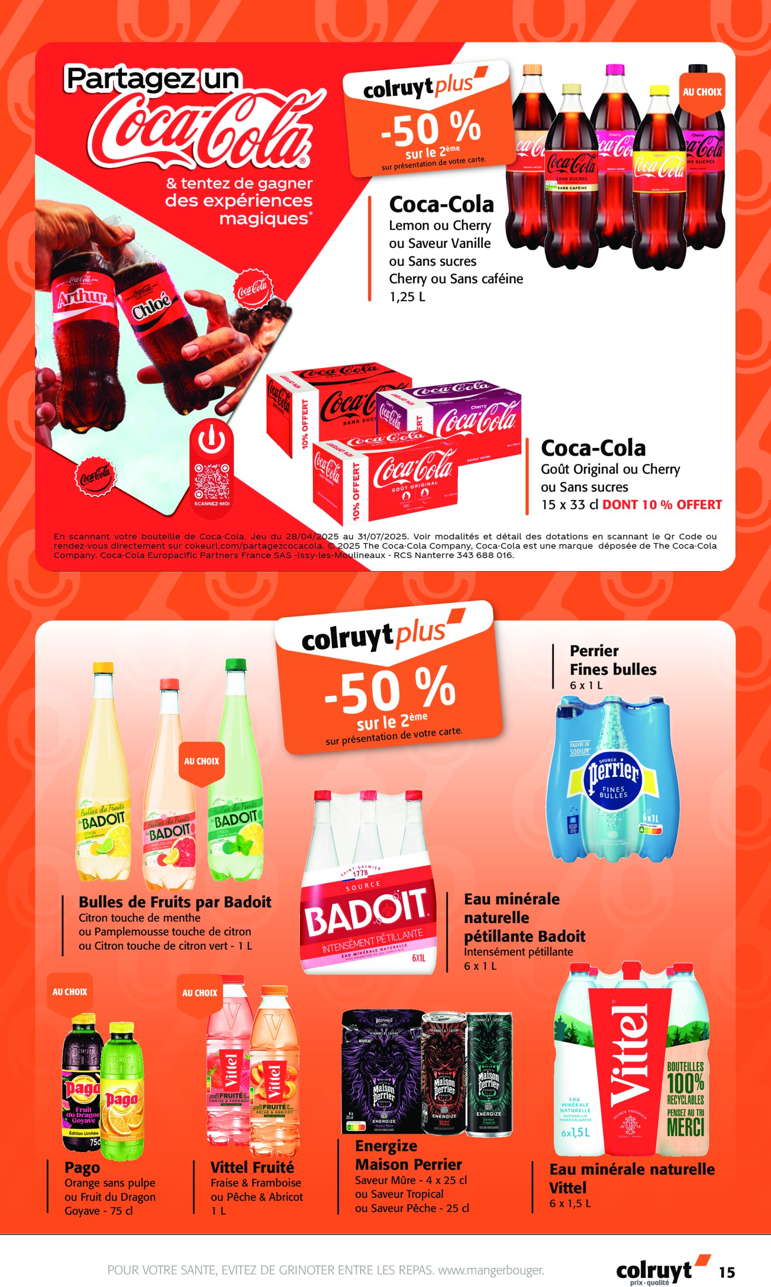 colruyt - Catalogue Colruyt valable dès 07/05 - 18/05 - page: 15