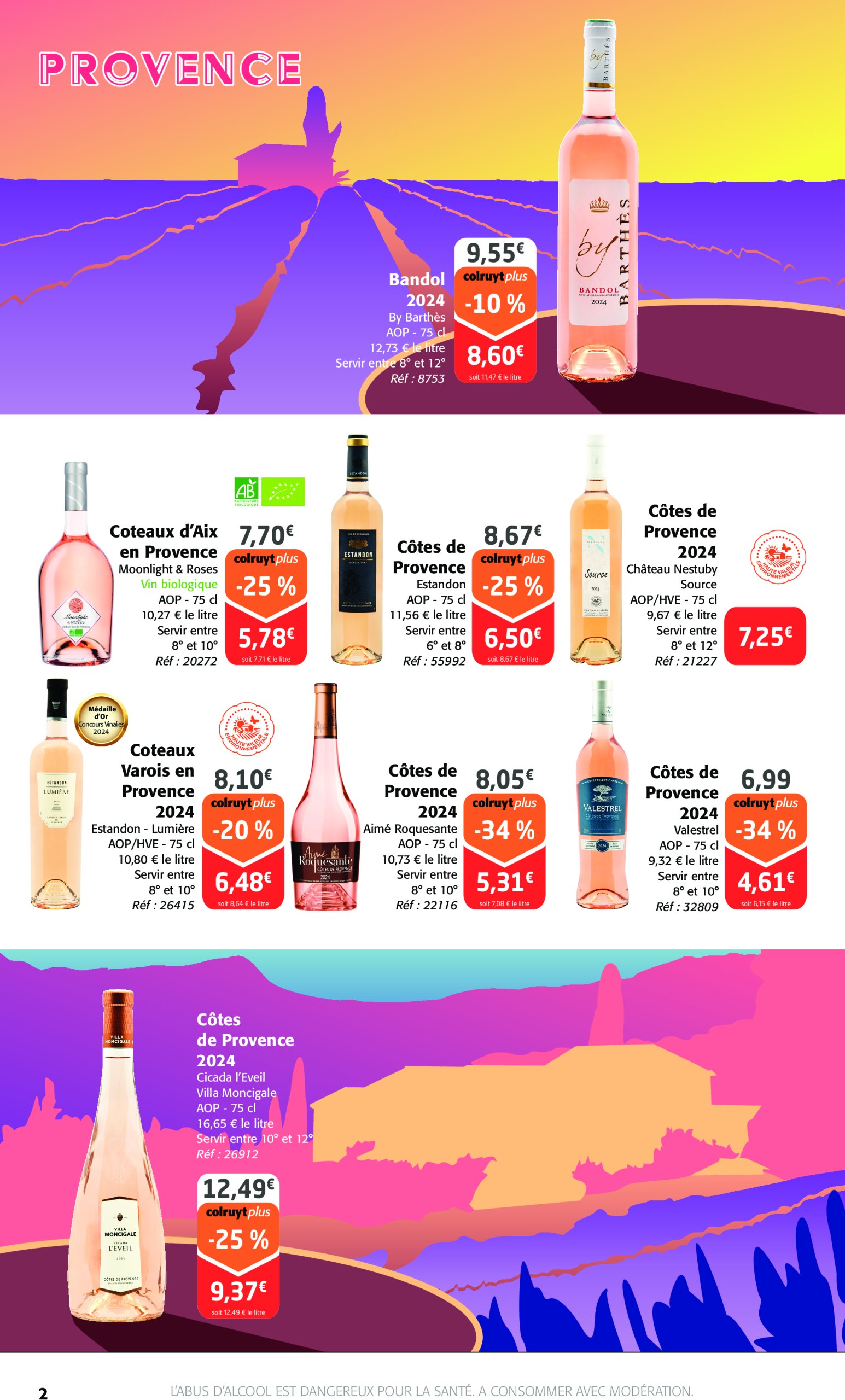 colruyt - Catalogue Colruyt - La vie en ROSÉ valable dès 04/06 - 22/06 - page: 2