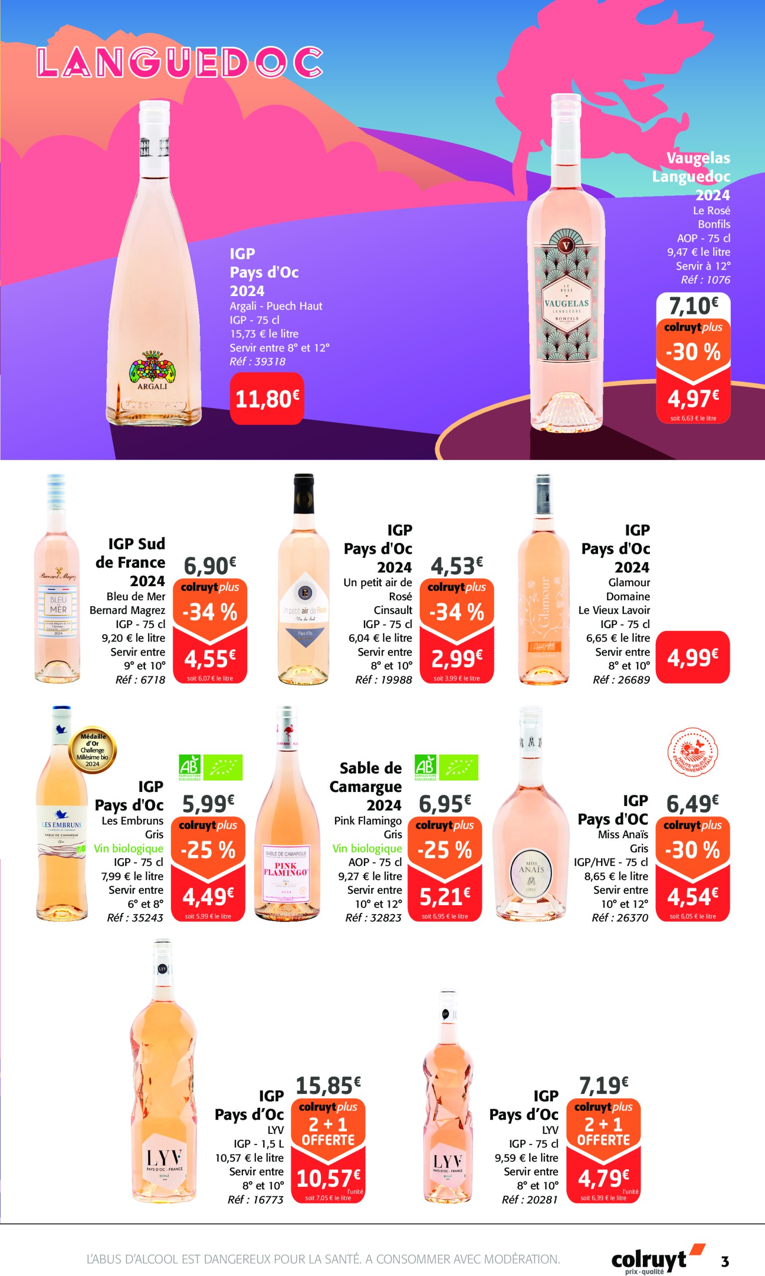 colruyt - Catalogue Colruyt - La vie en ROSÉ valable dès 04/06 - 22/06 - page: 3