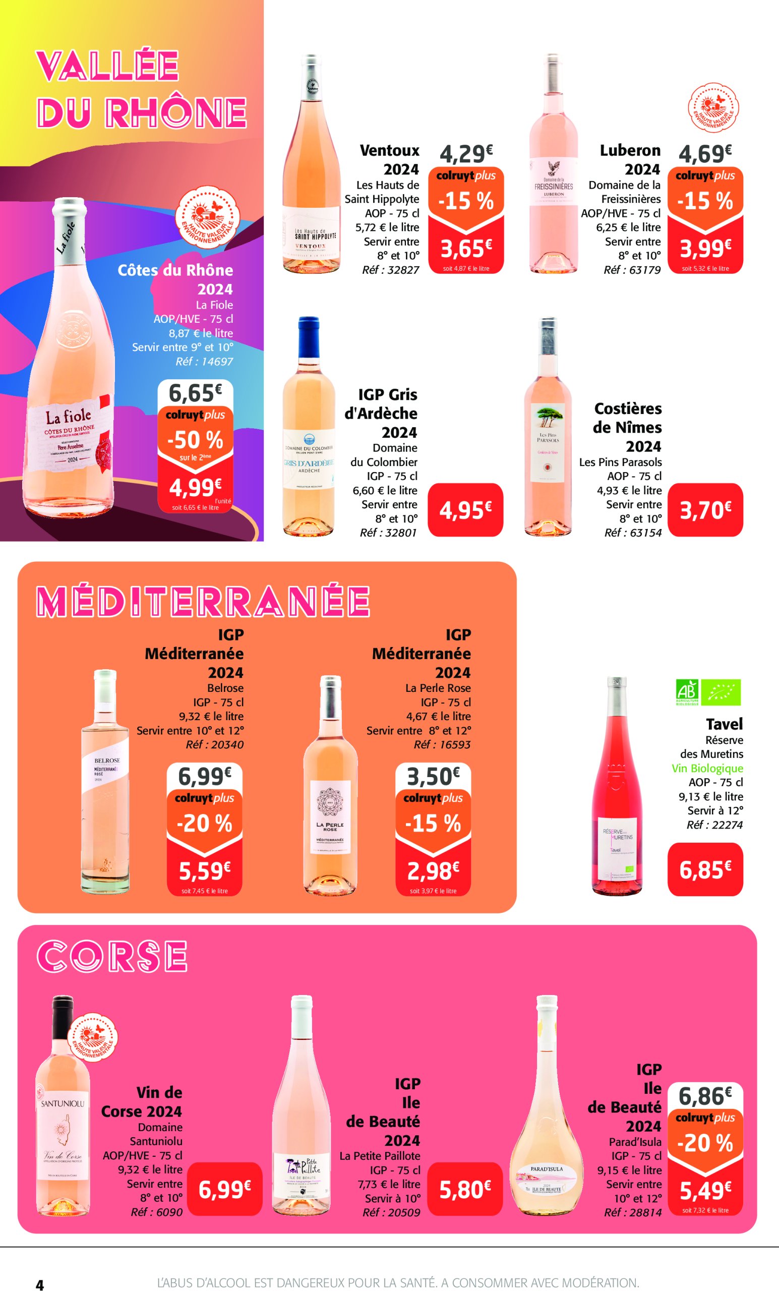 colruyt - Catalogue Colruyt - La vie en ROSÉ valable dès 04/06 - 22/06 - page: 4