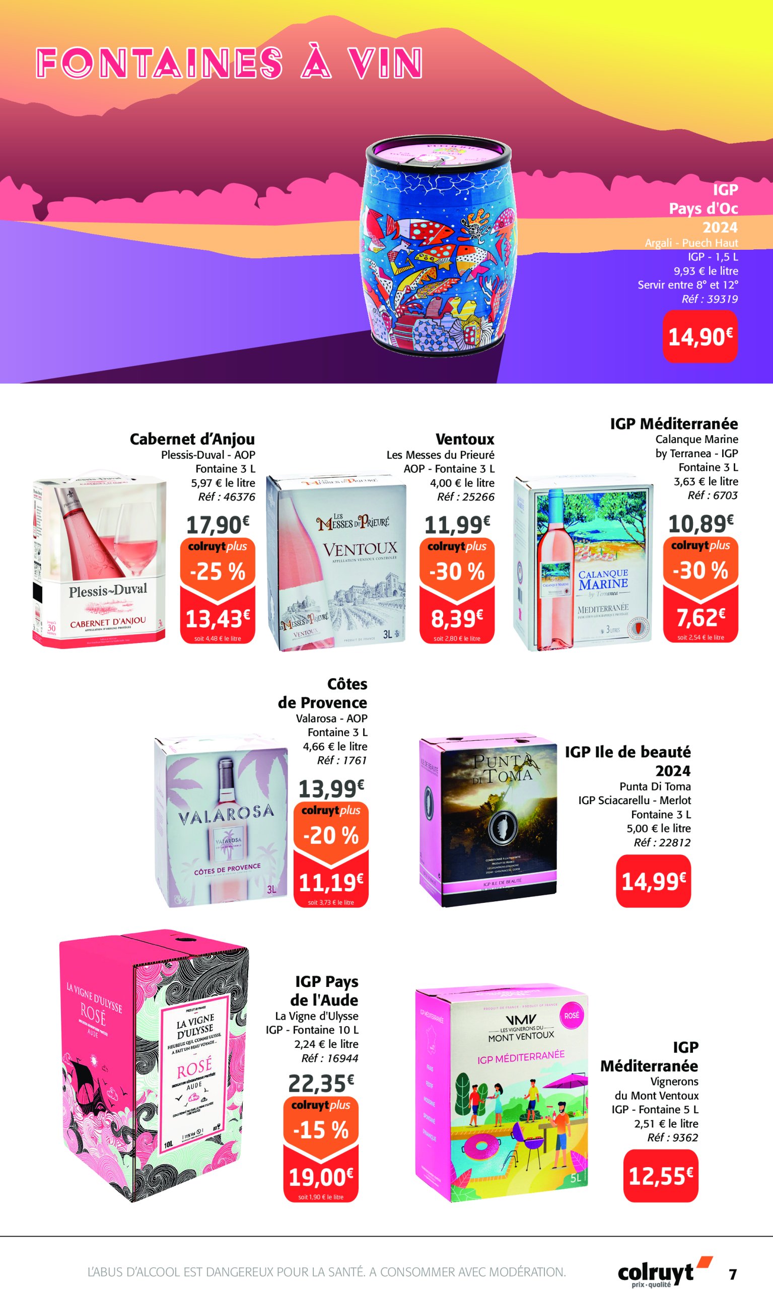 colruyt - Catalogue Colruyt - La vie en ROSÉ valable dès 04/06 - 22/06 - page: 7