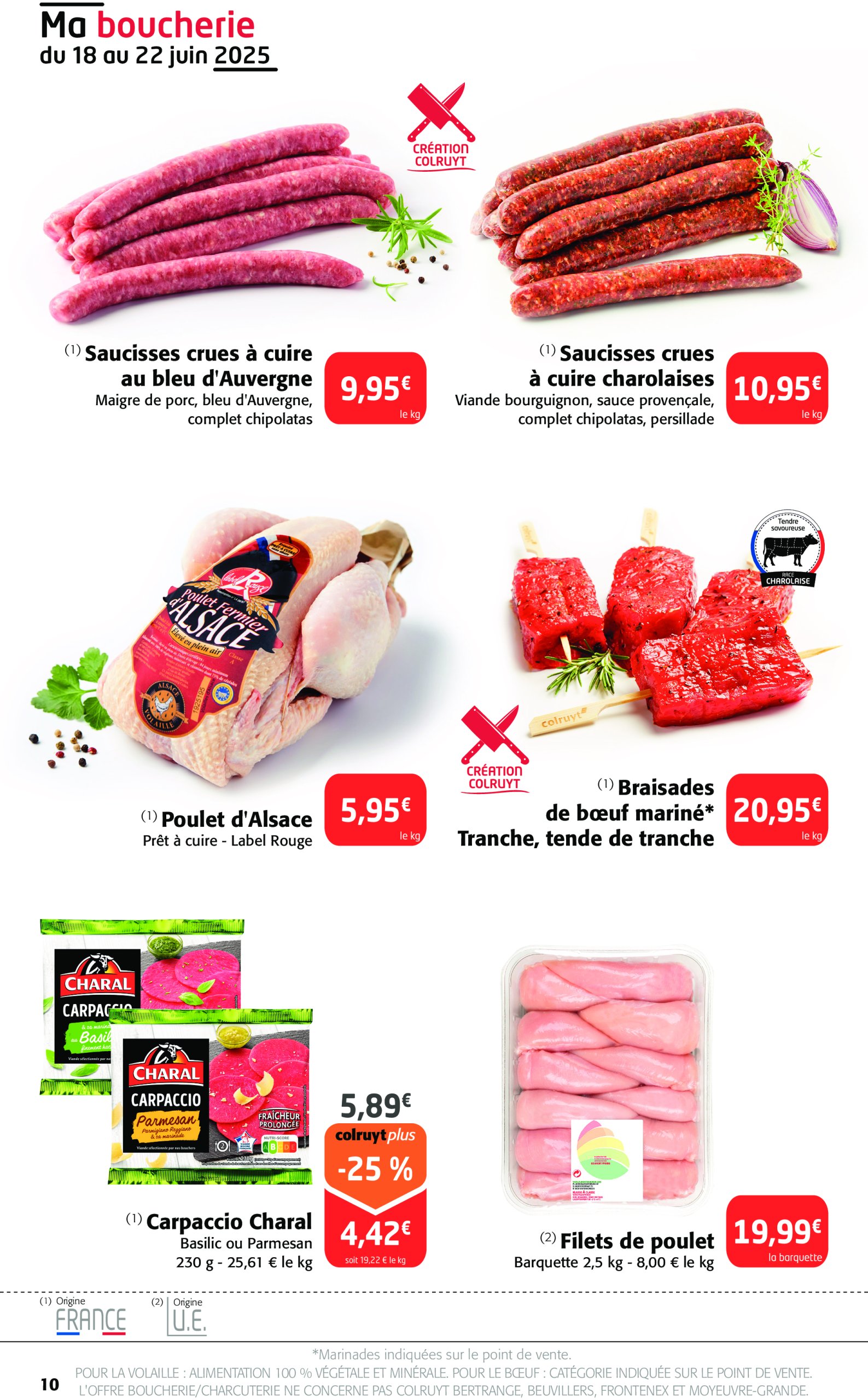 colruyt - Catalogue Colruyt valable du 18/06 au 29/06 - page: 10