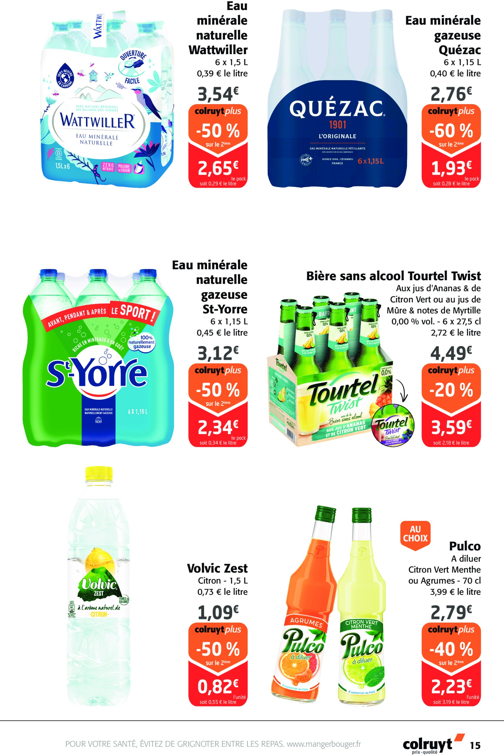 colruyt - Catalogue Colruyt valable du 18/06 au 29/06 - page: 15