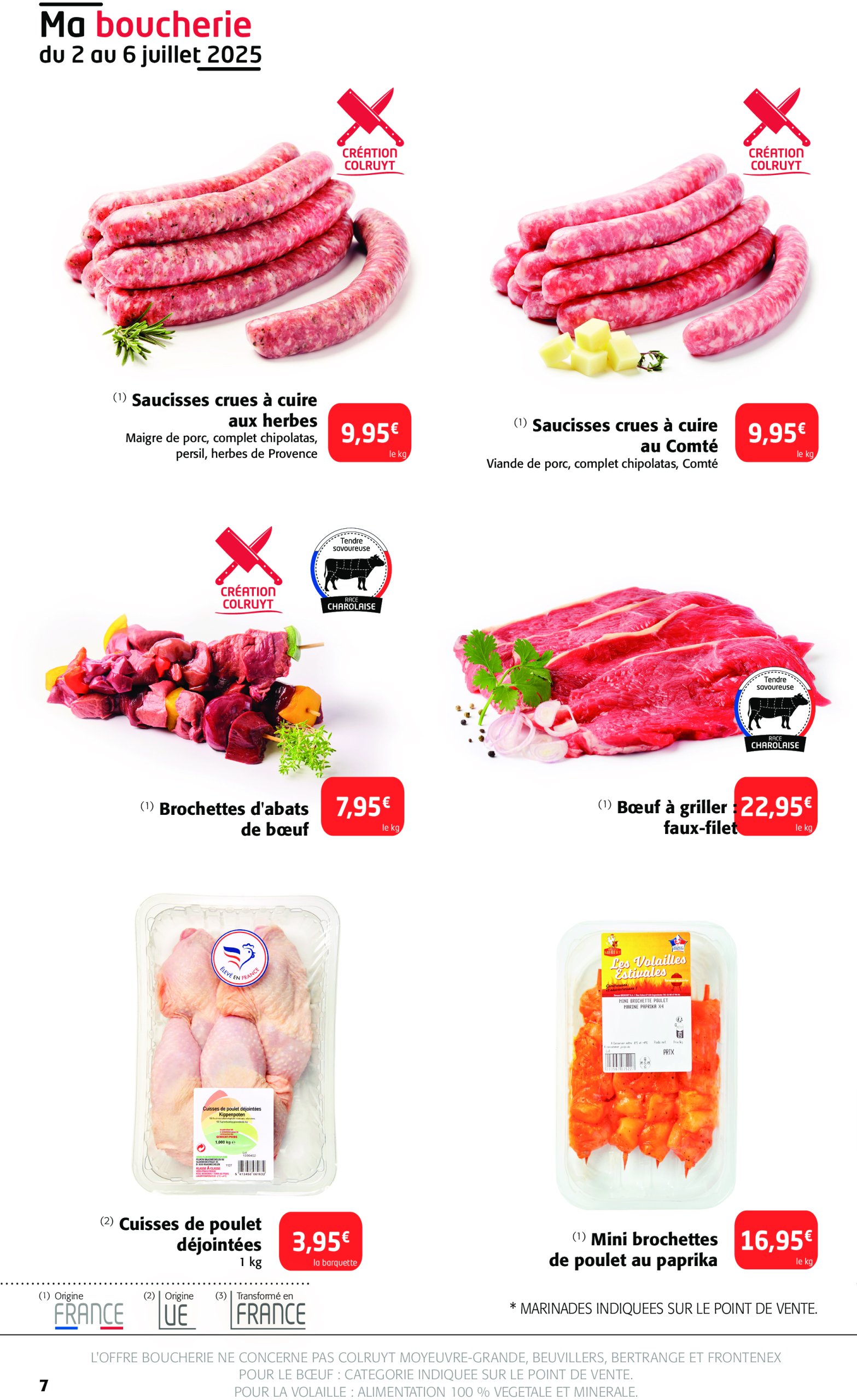 colruyt - Catalogue Colruyt valable du 02/07 au 13/07 - page: 7