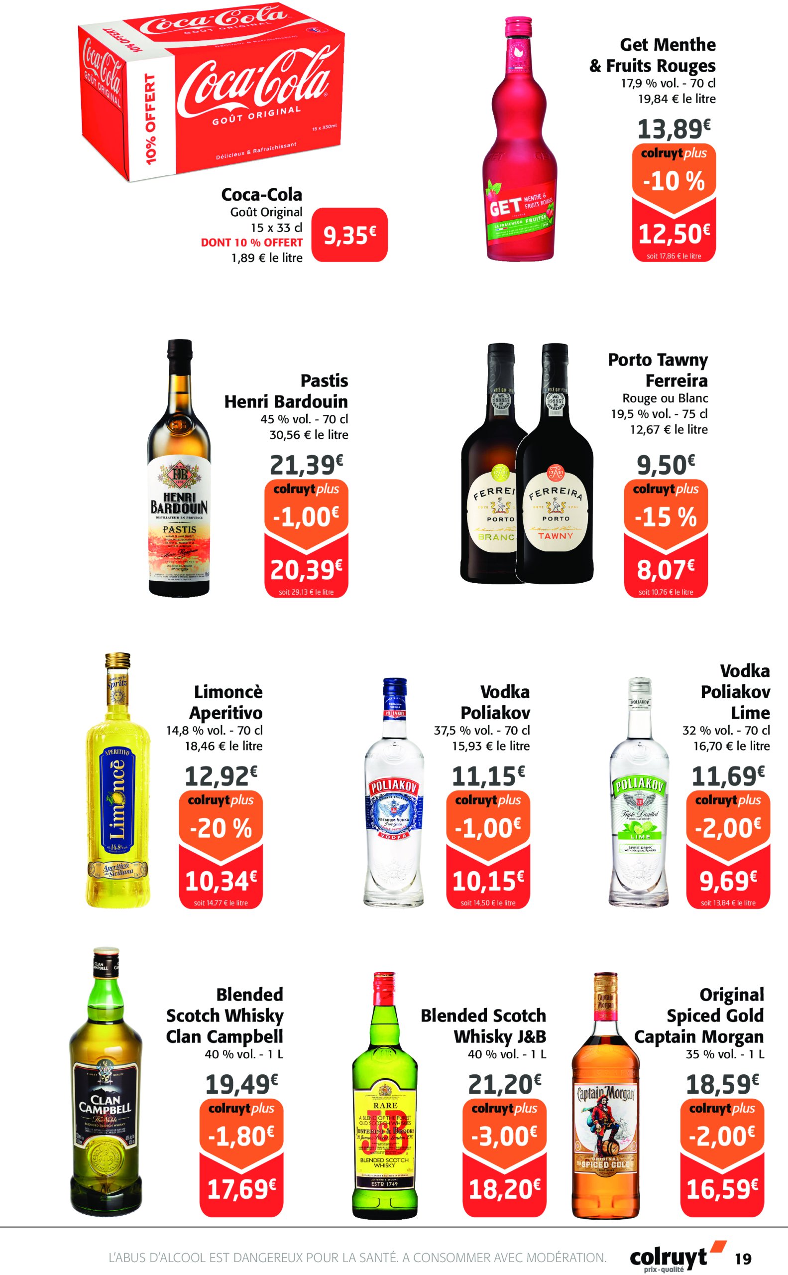 colruyt - Catalogue Colruyt valable du 02/07 au 13/07 - page: 19