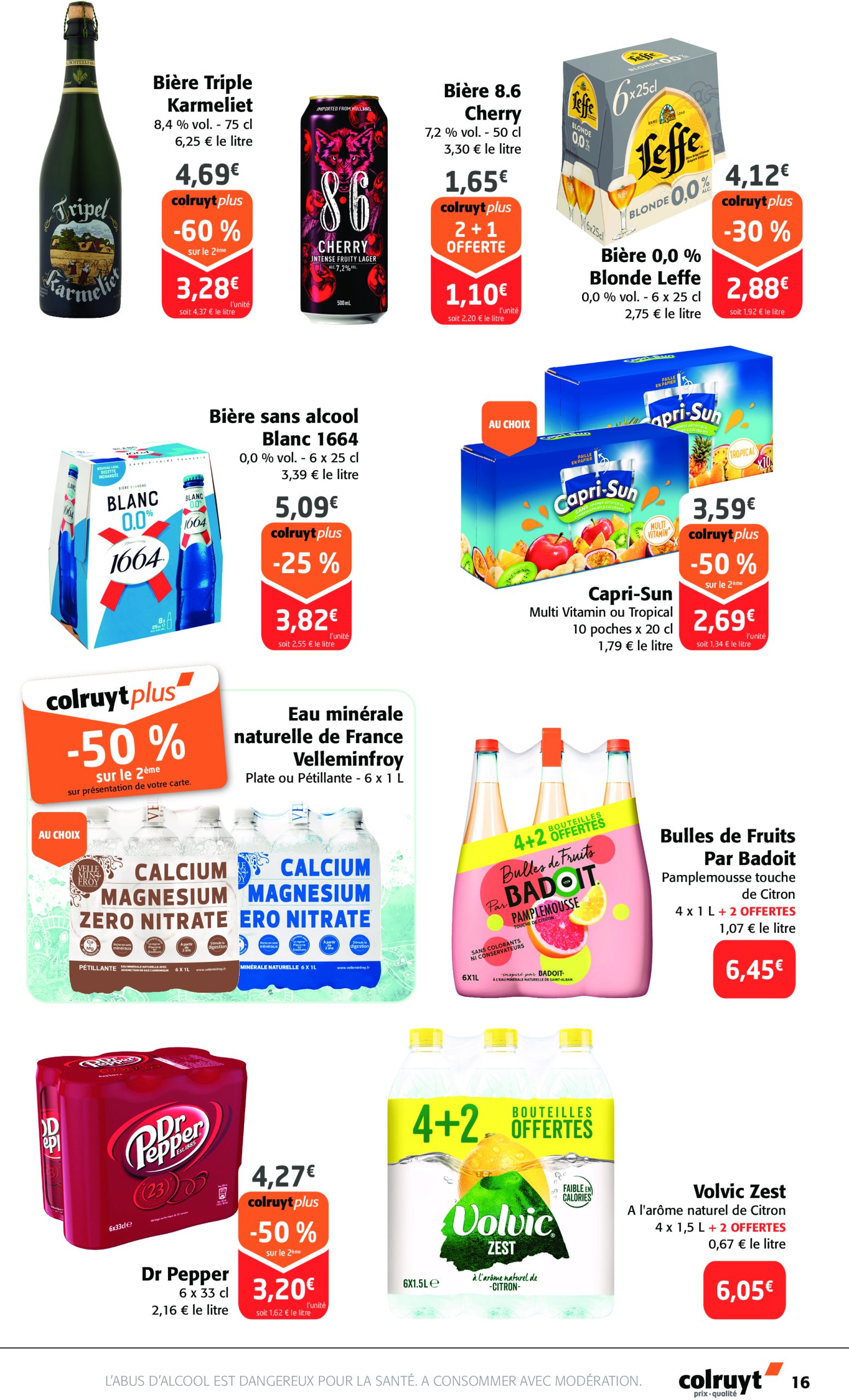 colruyt - Catalogue Colruyt valable du 02/07 au 13/07 - page: 16