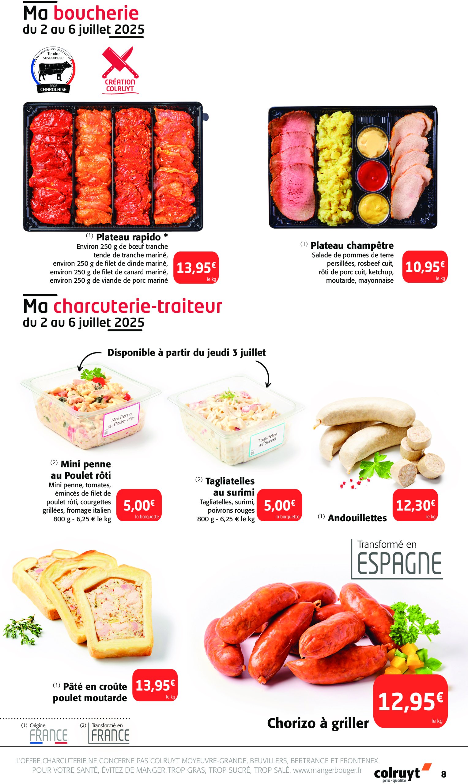 colruyt - Catalogue Colruyt valable du 02/07 au 13/07 - page: 8