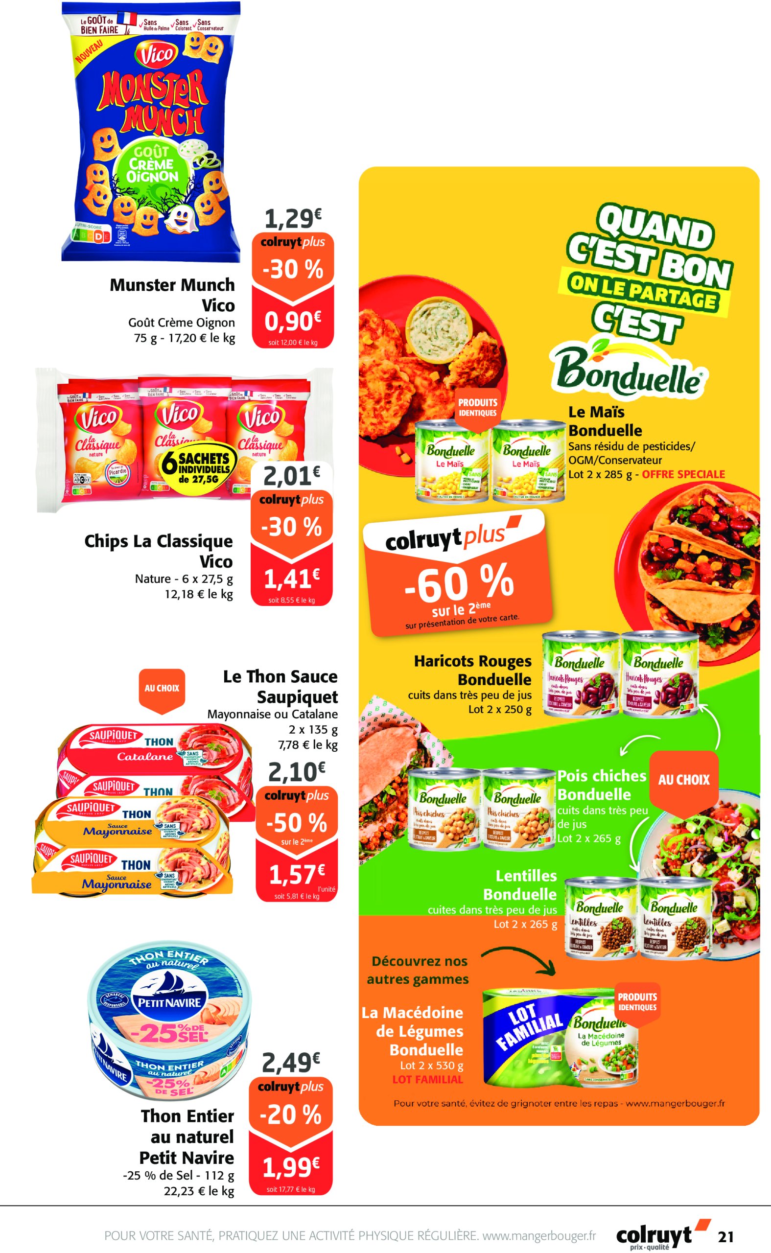 colruyt - Catalogue Colruyt valable du 02/07 au 13/07 - page: 21