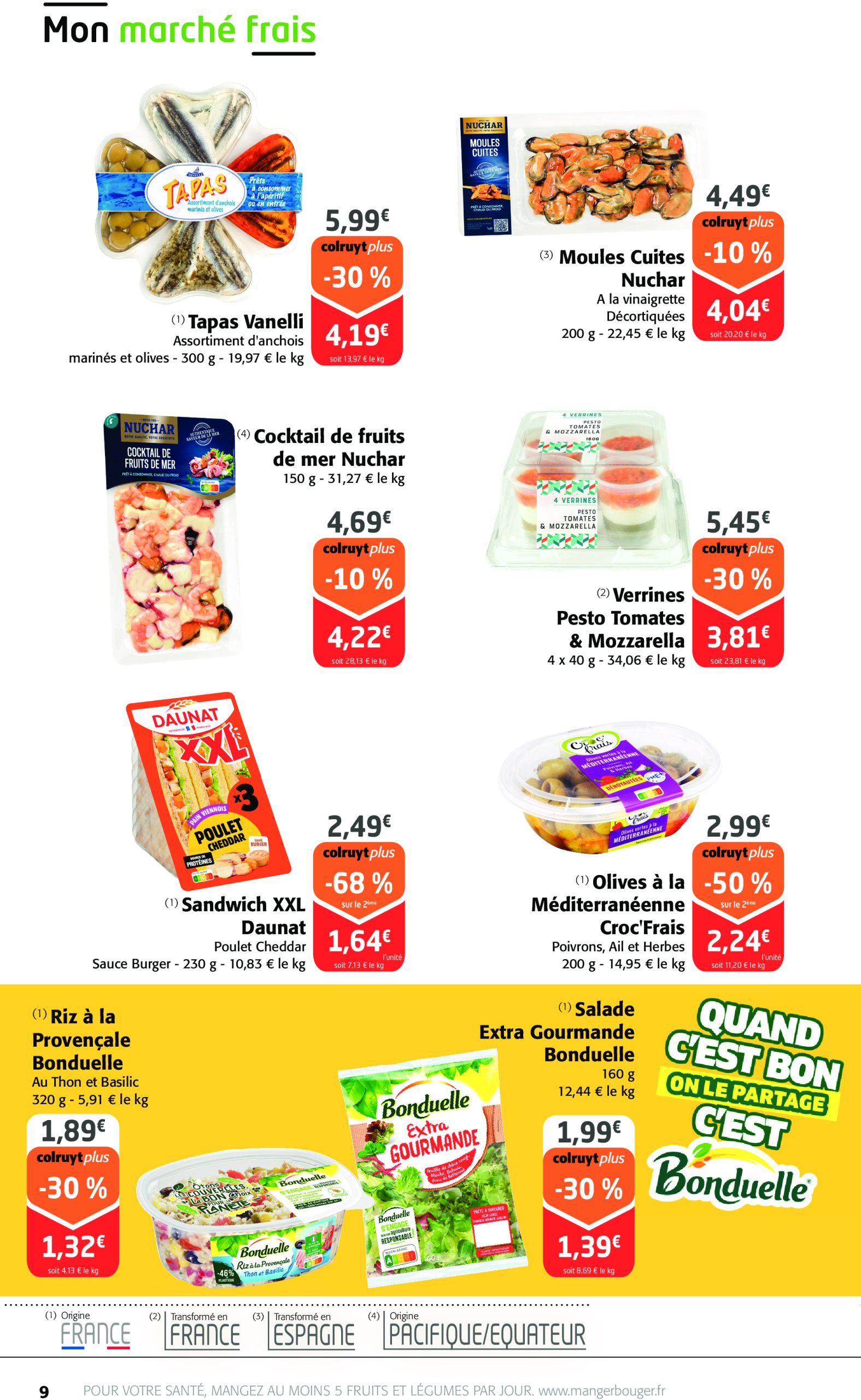 colruyt - Catalogue Colruyt valable du 02/07 au 13/07 - page: 9