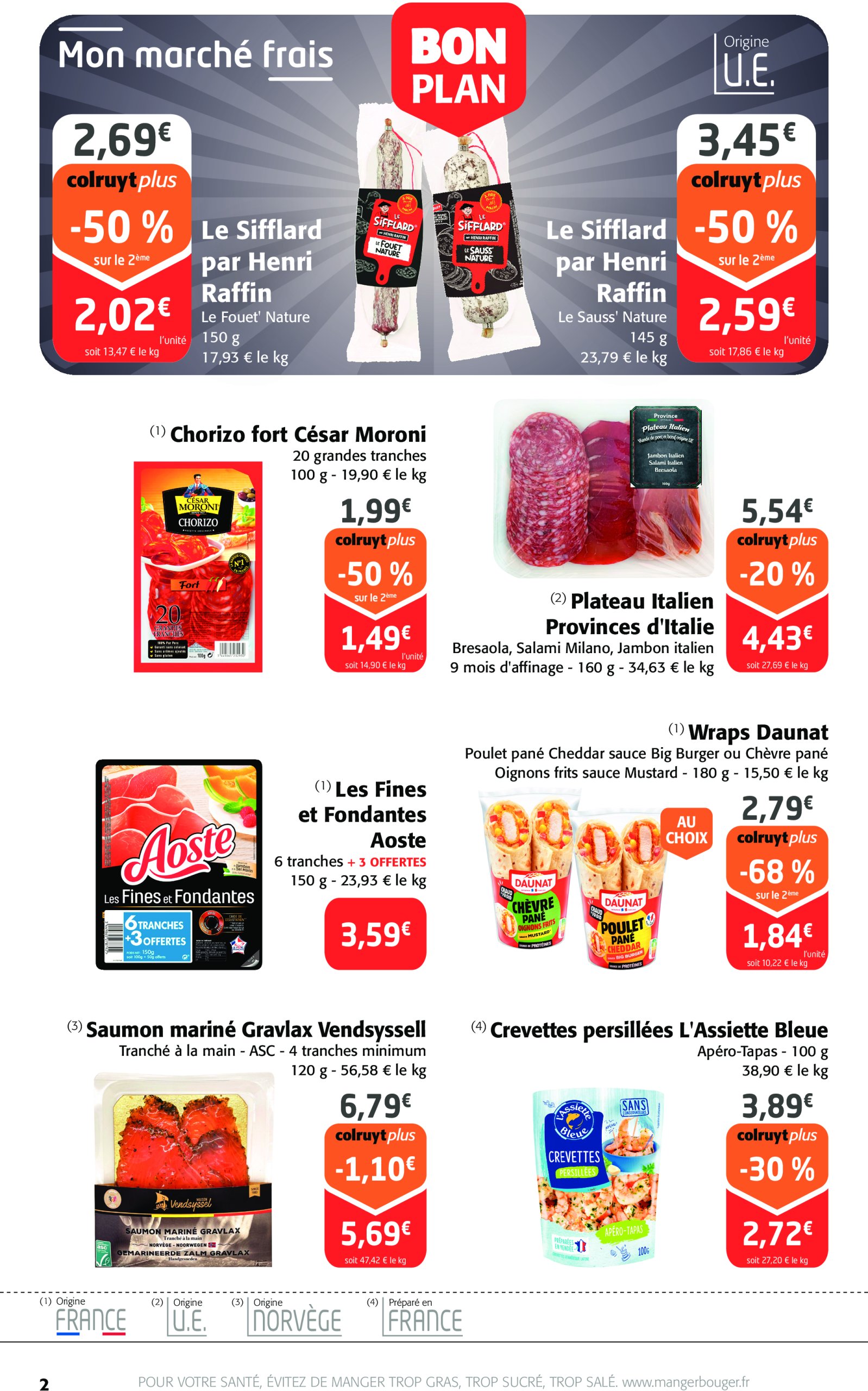 colruyt - Catalogue Colruyt valable du 16/07 au 27/07 - page: 2