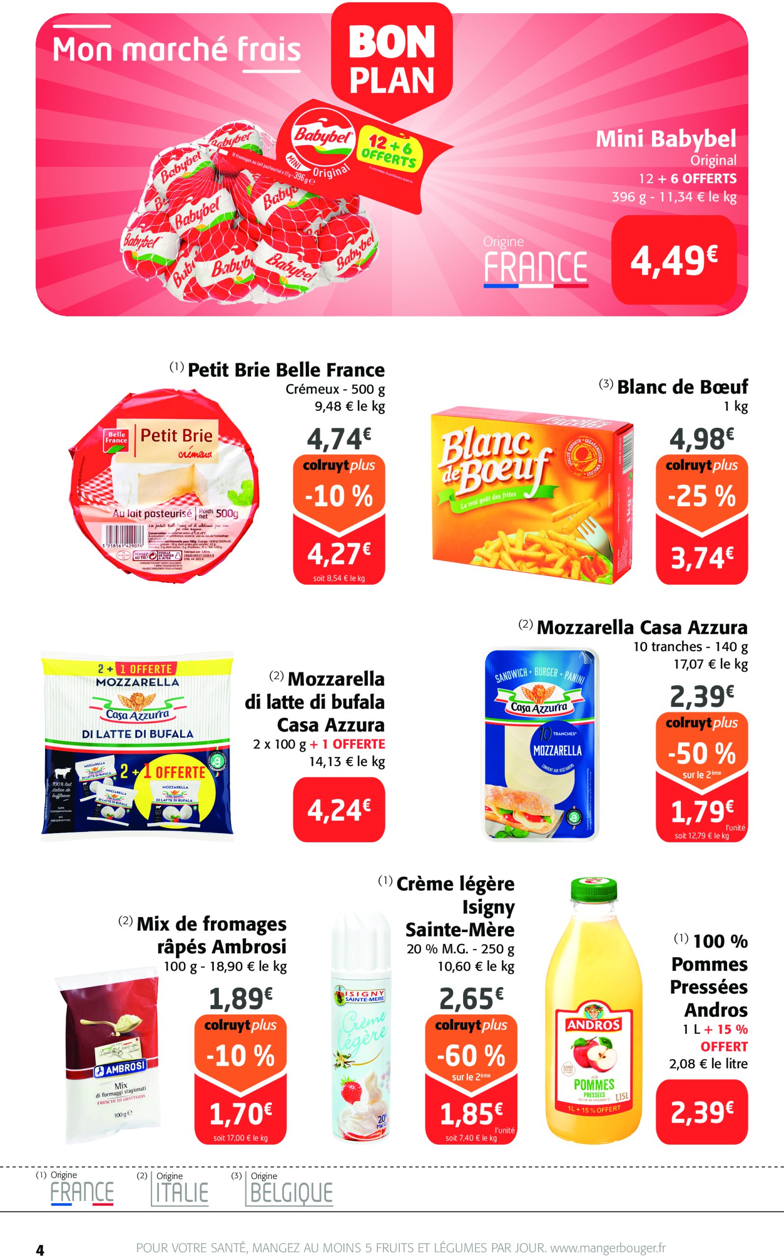 colruyt - Catalogue Colruyt valable du 16/07 au 27/07 - page: 4